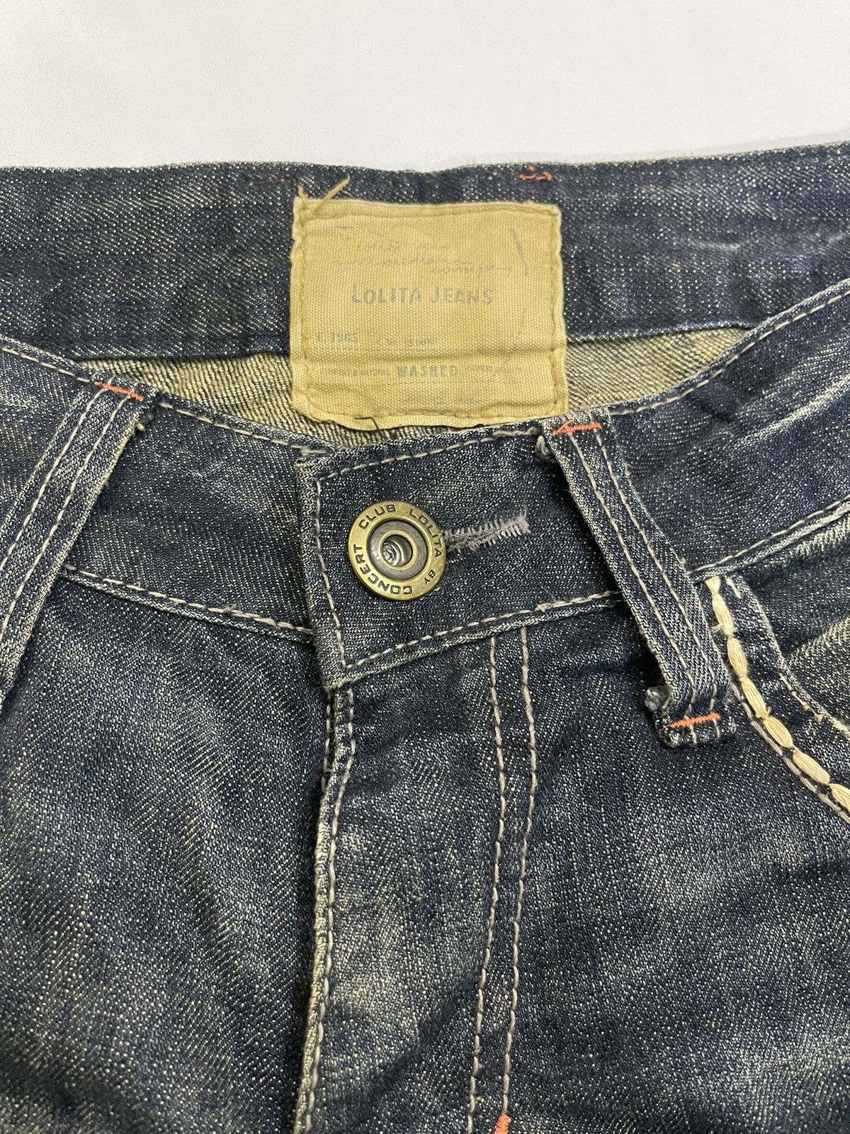 Japanese Brand VINTAGE LOLITA JEANS RARE DESIGN Size US 33 - 11 Thumbnail