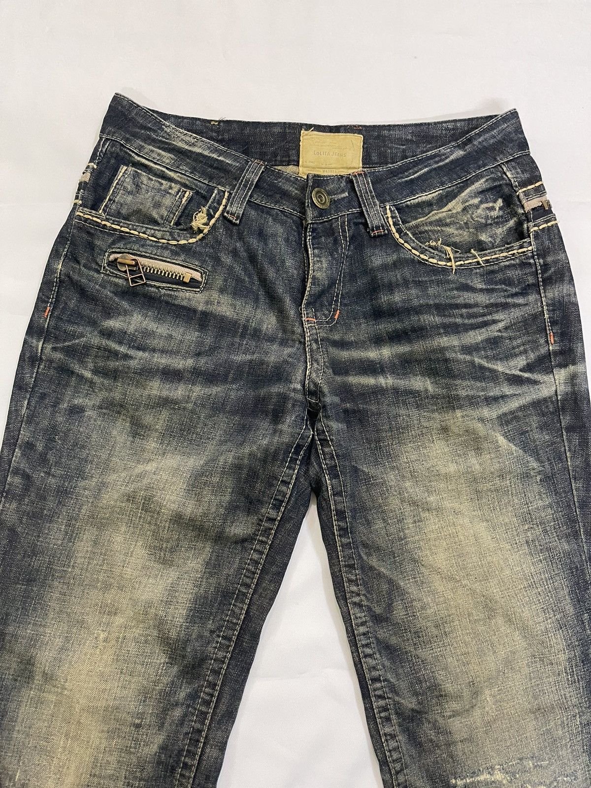 Japanese Brand VINTAGE LOLITA JEANS RARE DESIGN Size US 33 - 4 Thumbnail