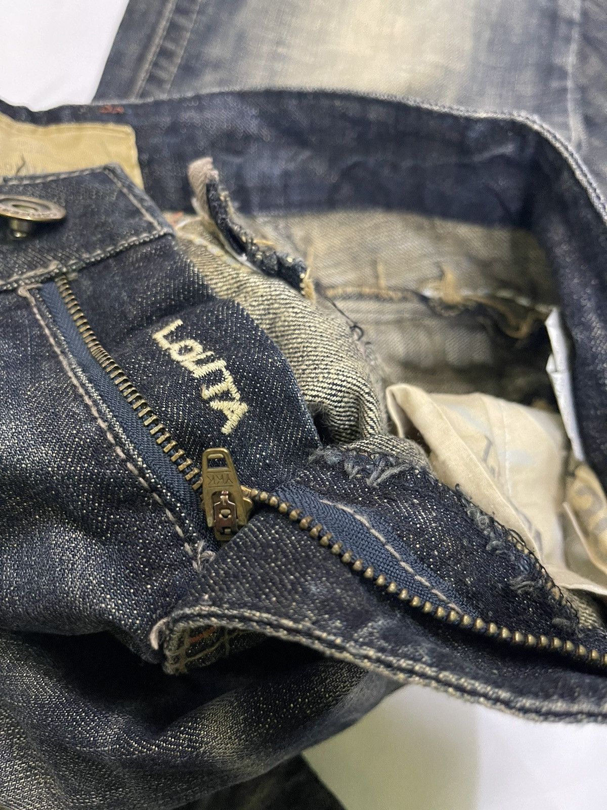 Japanese Brand VINTAGE LOLITA JEANS RARE DESIGN Size US 33 - 10 Thumbnail