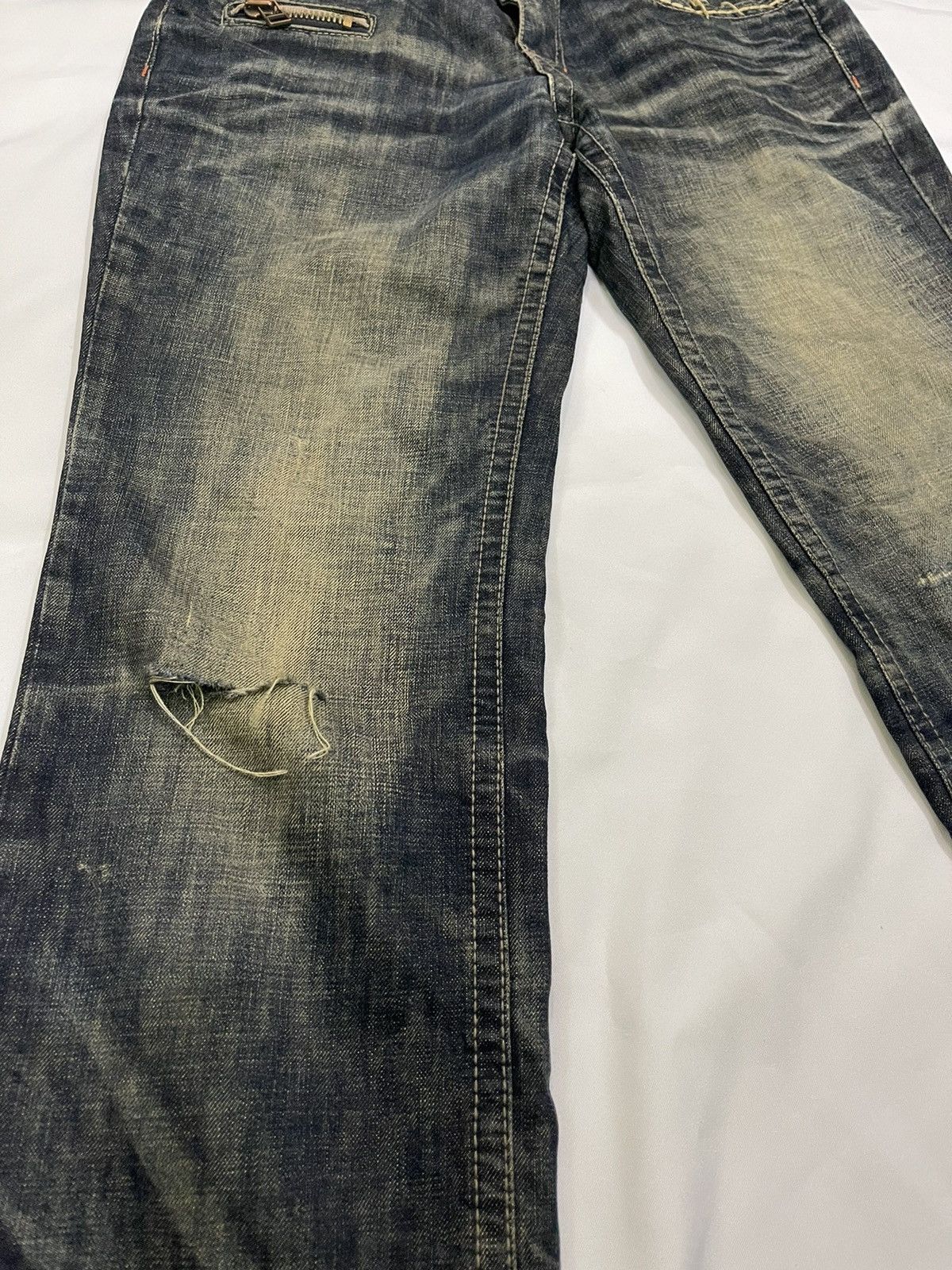 Japanese Brand VINTAGE LOLITA JEANS RARE DESIGN Size US 33 - 5 Thumbnail