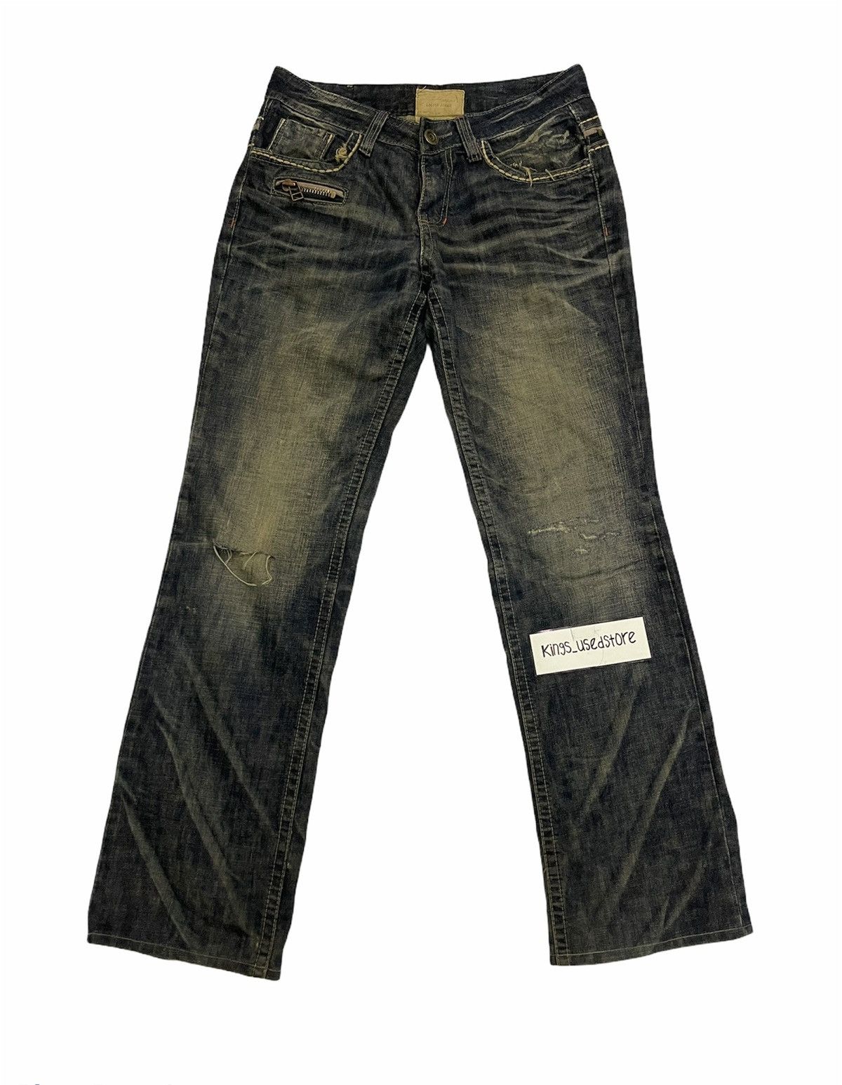 Japanese Brand VINTAGE LOLITA JEANS RARE DESIGN Size US 33 - 2 Thumbnail
