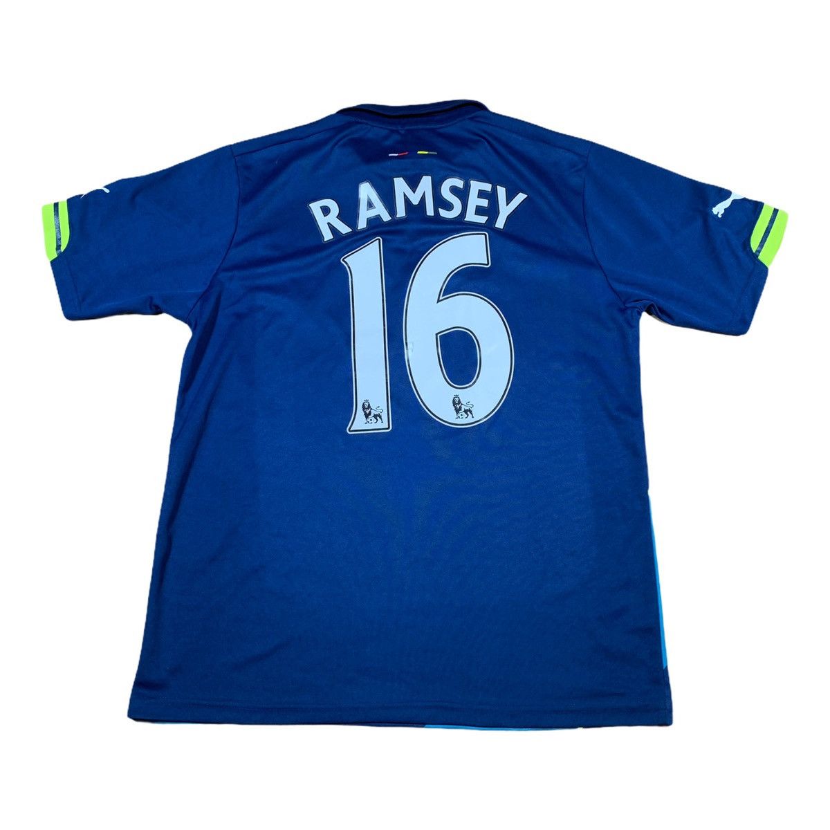 Puma × Vintage Puma Arsenal 3rd Shirt 2014-15 Blue Green Soccer jersey Size US L / EU 52-54 / 3 - 3 Thumbnail