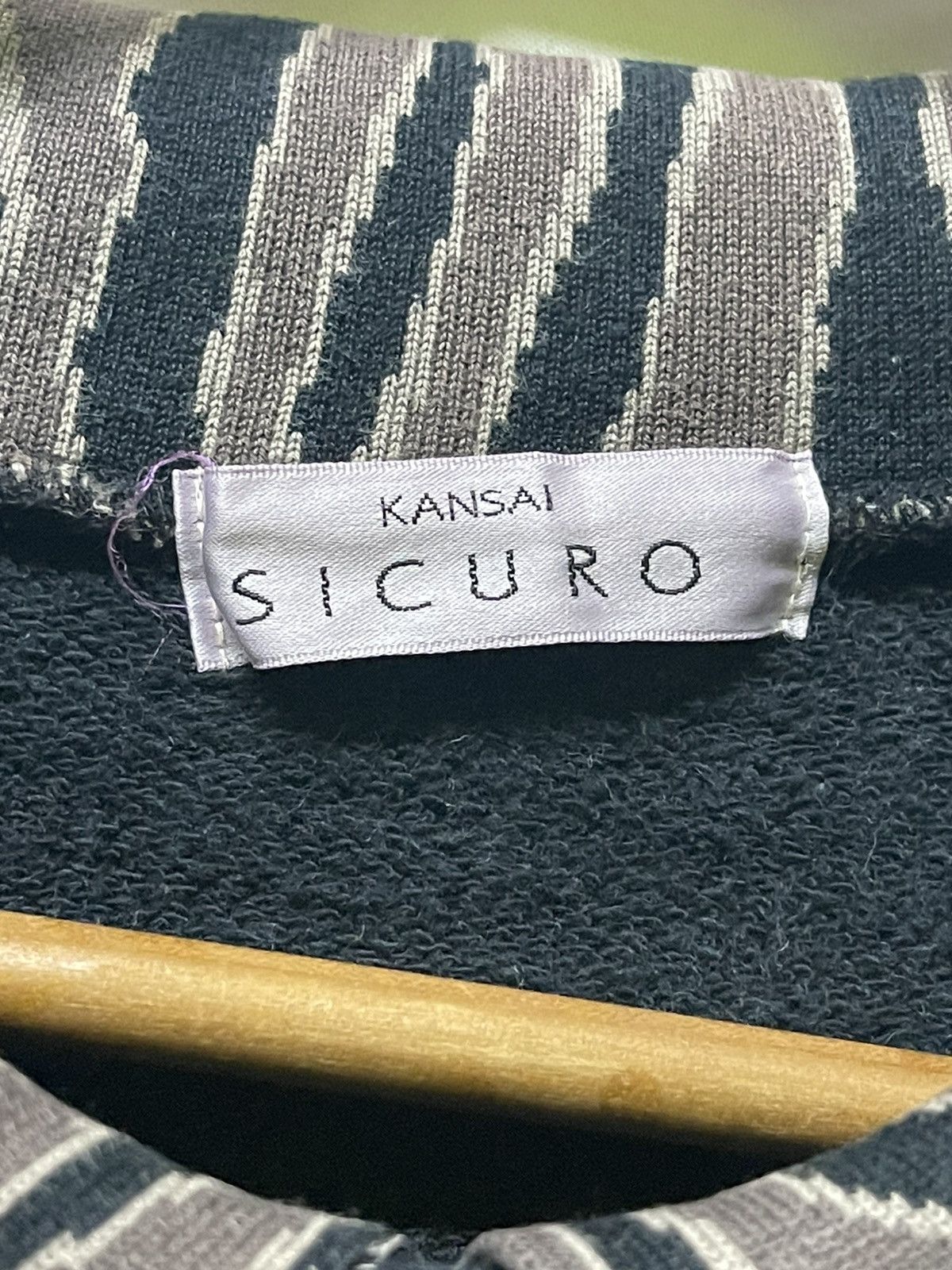 Kansai Yamamoto VINTAGE SICURO KANSAI MAN BY KANSAI YAMAMOTO Size US XL / EU 56 / 4 - 9 Thumbnail