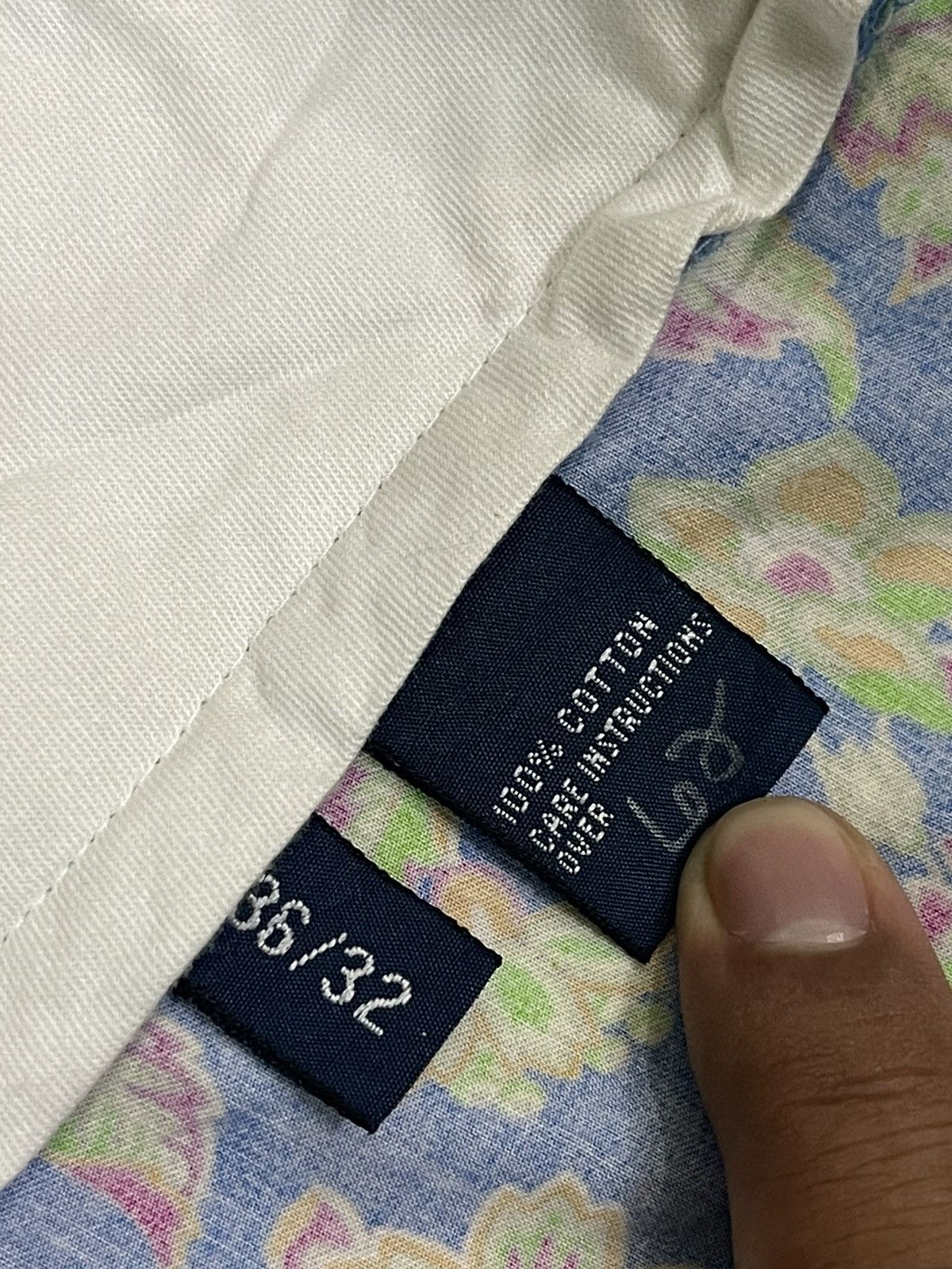 Polo Ralph Lauren VINTAGE POLO RALPH LAUREN FLORAL BRIGHT PAISLEY PANTS Size US 35 - 8 Thumbnail