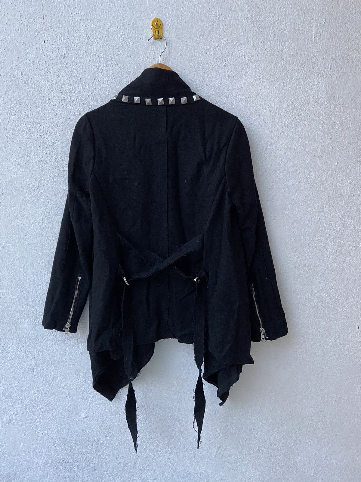 Japanese Brand Wool shrug Spikes deconstructed coat/cloaks Size US M / EU 48-50 / 2 - 2 Thumbnail