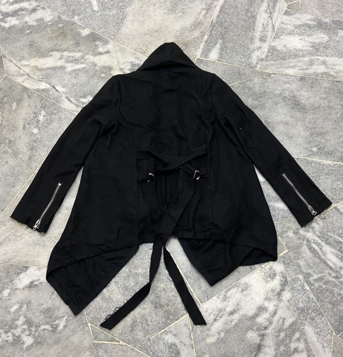 Japanese Brand Wool shrug Spikes deconstructed coat/cloaks Size US M / EU 48-50 / 2 - 7 Thumbnail