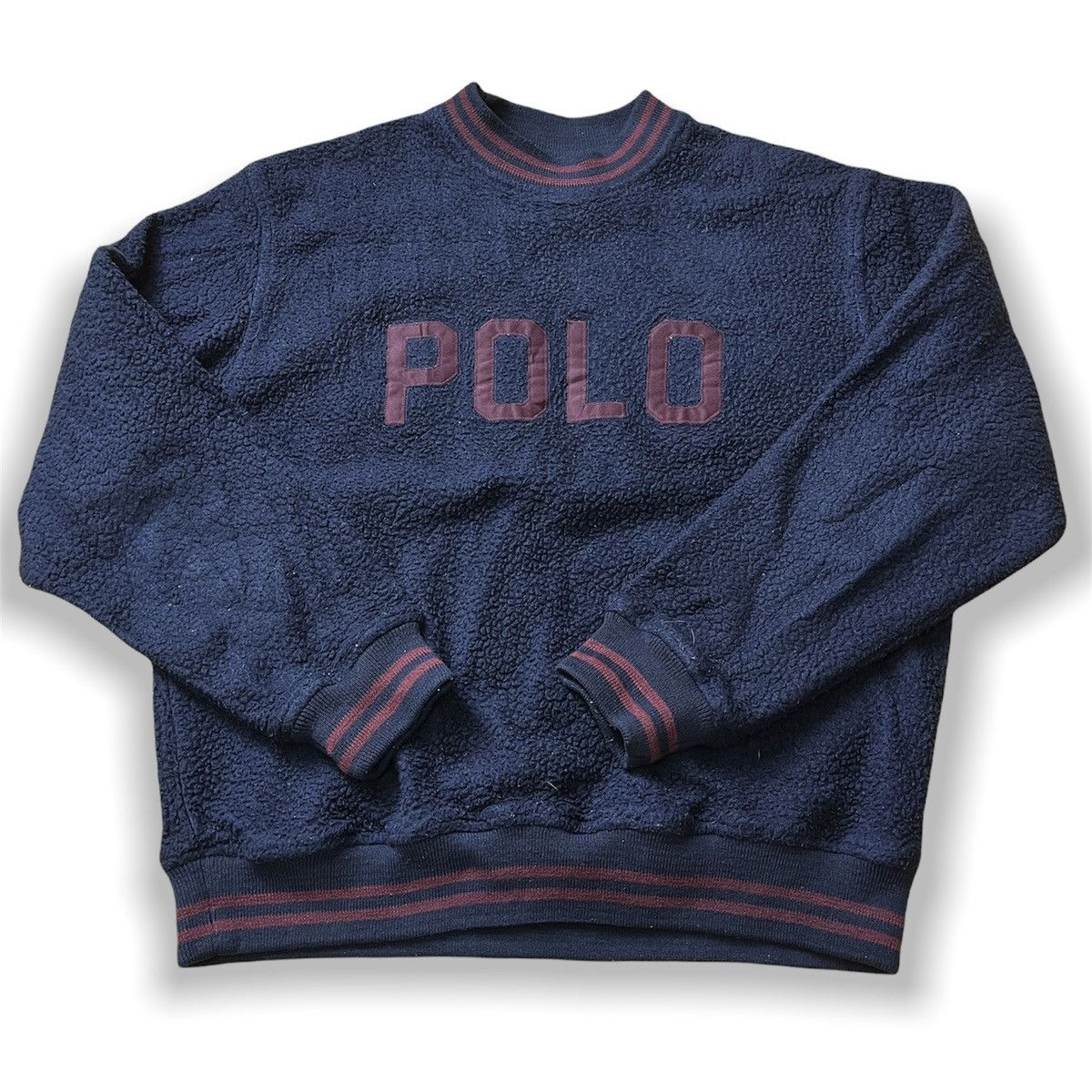 Polo Ralph Lauren × Vintage POLO RALPH LAUREN Big Logo Spell-out Sweater Size US M / EU 48-50 / 2 - 6 Thumbnail