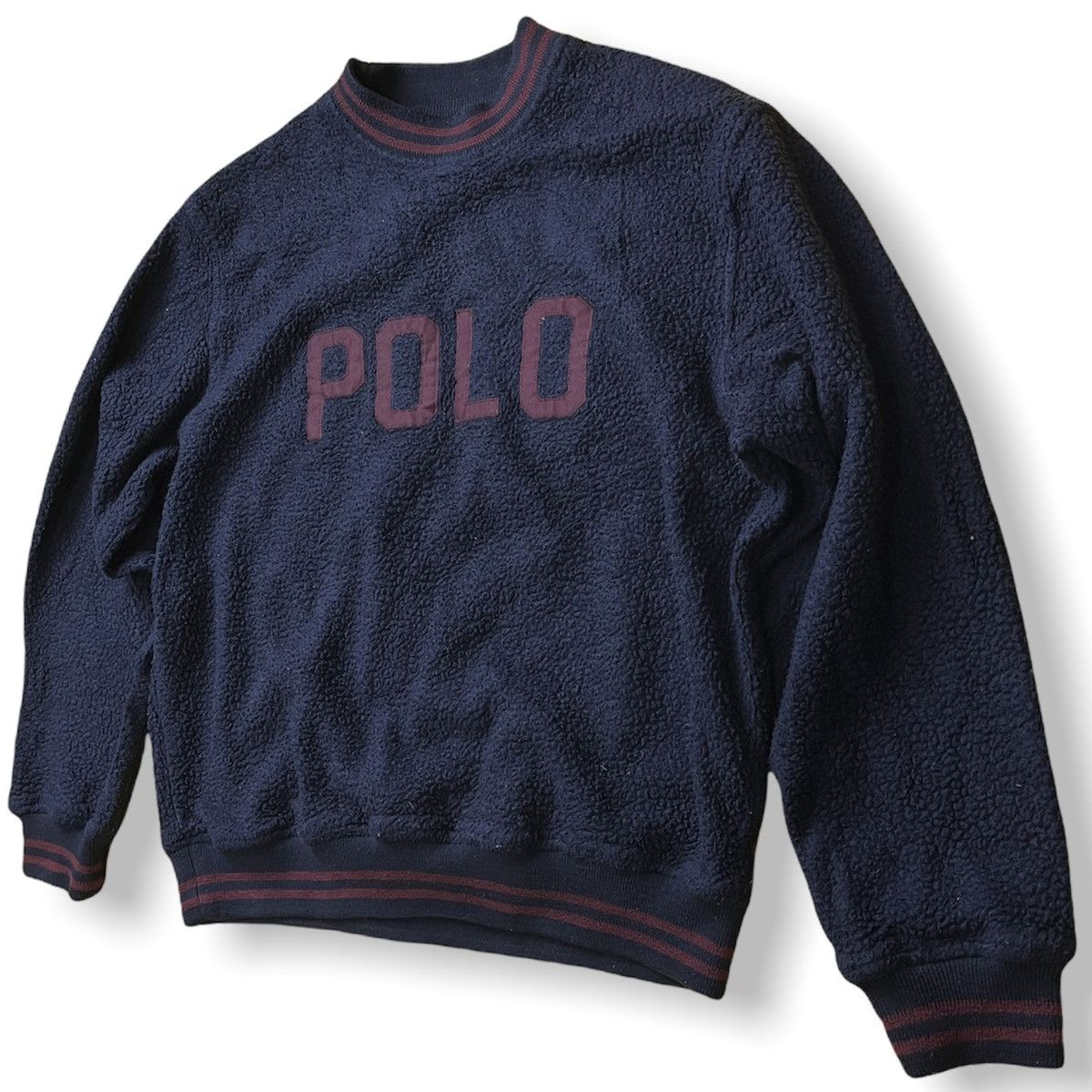 Polo Ralph Lauren × Vintage POLO RALPH LAUREN Big Logo Spell-out Sweater Size US M / EU 48-50 / 2 - 5 Thumbnail