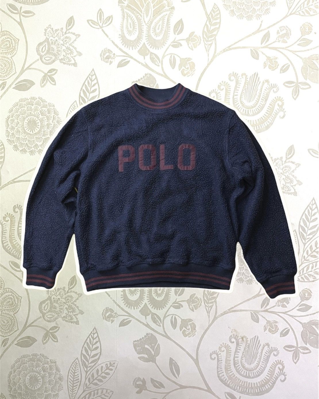 Polo Ralph Lauren × Vintage POLO RALPH LAUREN Big Logo Spell-out Sweater Size US M / EU 48-50 / 2 - 10 Thumbnail