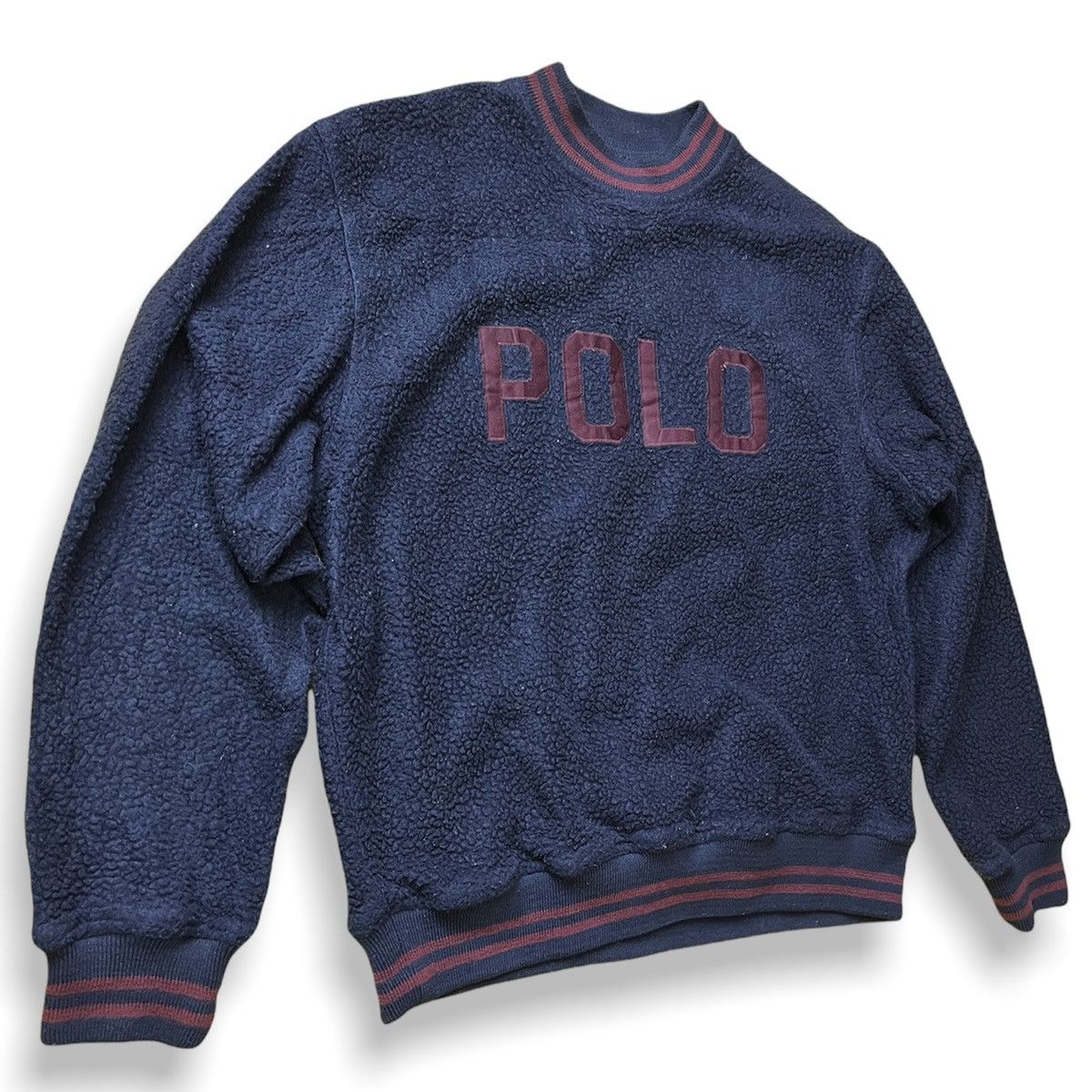 Polo Ralph Lauren × Vintage POLO RALPH LAUREN Big Logo Spell-out Sweater Size US M / EU 48-50 / 2 - 4 Thumbnail