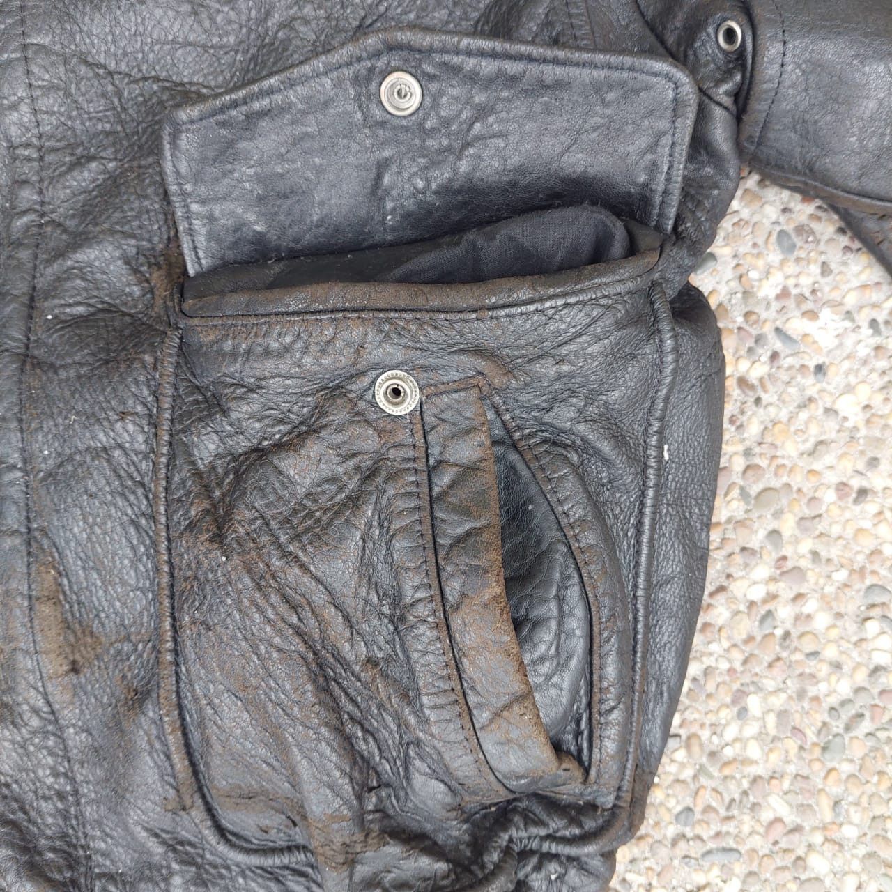 Freewheelers × Genuine Leather × Vintage VINTAGE COWHIDE POLO CLUB SPELLOUT BOMBER LEATHER JACKET Size US M / EU 48-50 / 2 - 12 Thumbnail