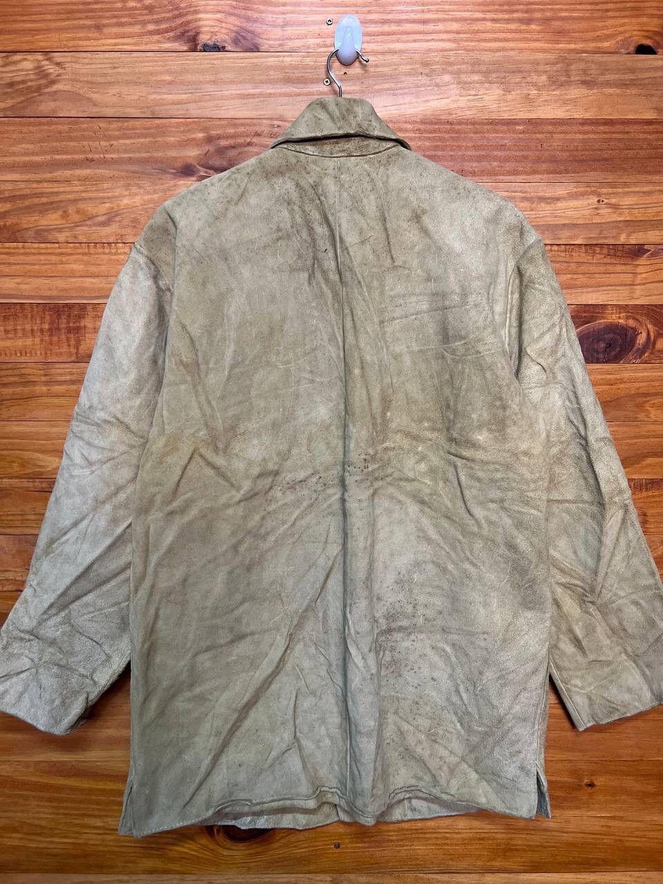 Genuine Leather VINTAGE NAYLS SUEDE LEATHER JACKET MADE IN USA Size US M / EU 48-50 / 2 - 10 Thumbnail