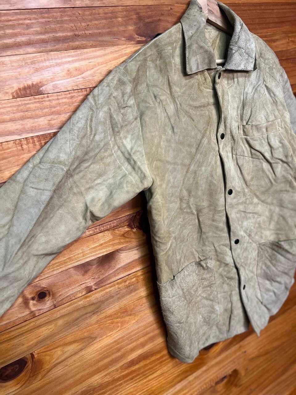 Genuine Leather VINTAGE NAYLS SUEDE LEATHER JACKET MADE IN USA Size US M / EU 48-50 / 2 - 4 Thumbnail