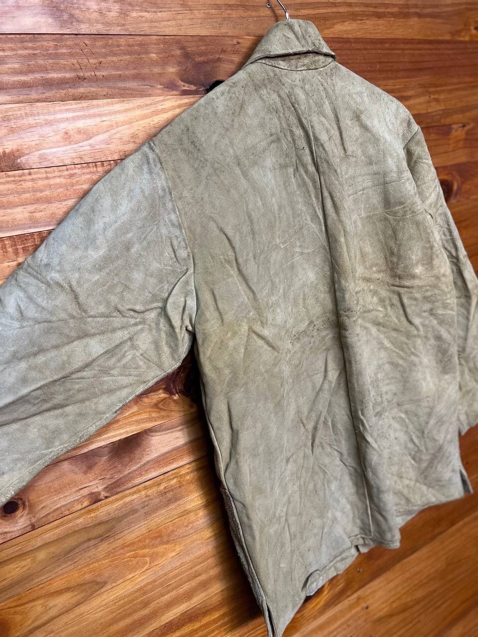 Genuine Leather VINTAGE NAYLS SUEDE LEATHER JACKET MADE IN USA Size US M / EU 48-50 / 2 - 11 Thumbnail