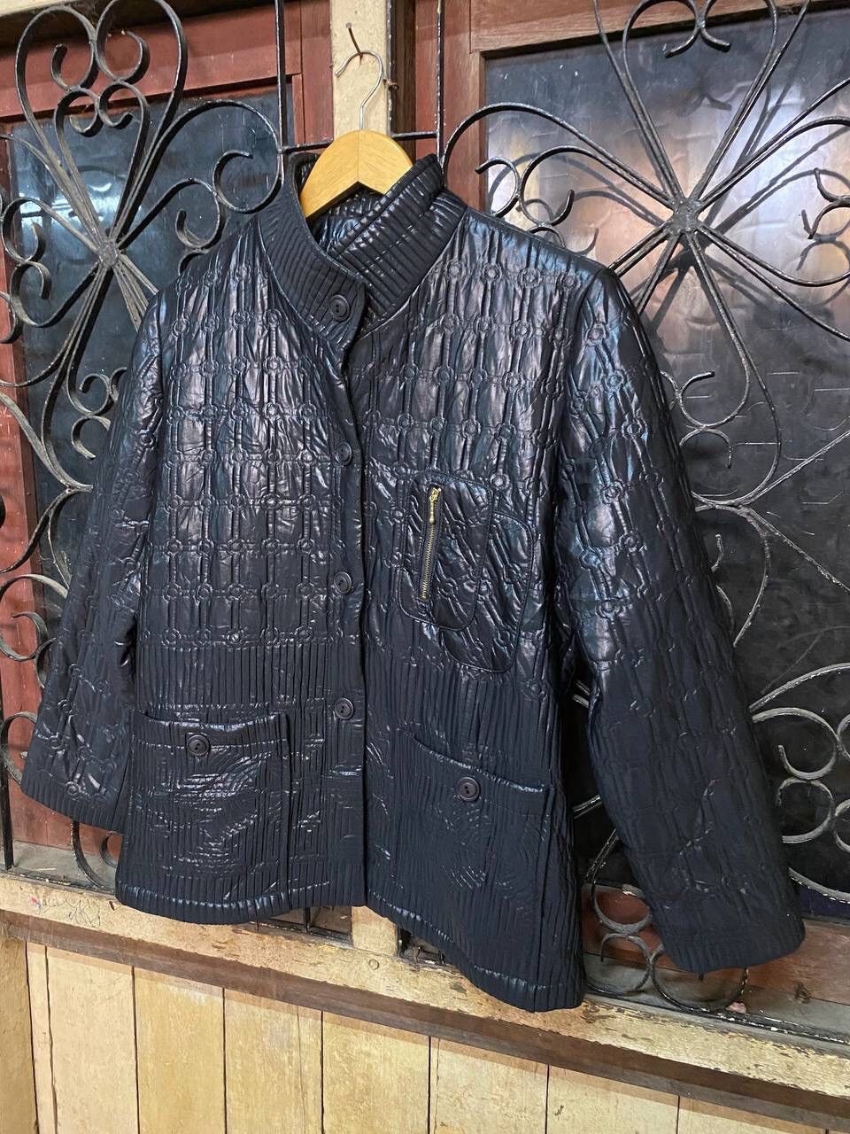 Japanese Brand Nylon Blend Quilted Jacket Size US M / EU 48-50 / 2 - 3 Thumbnail