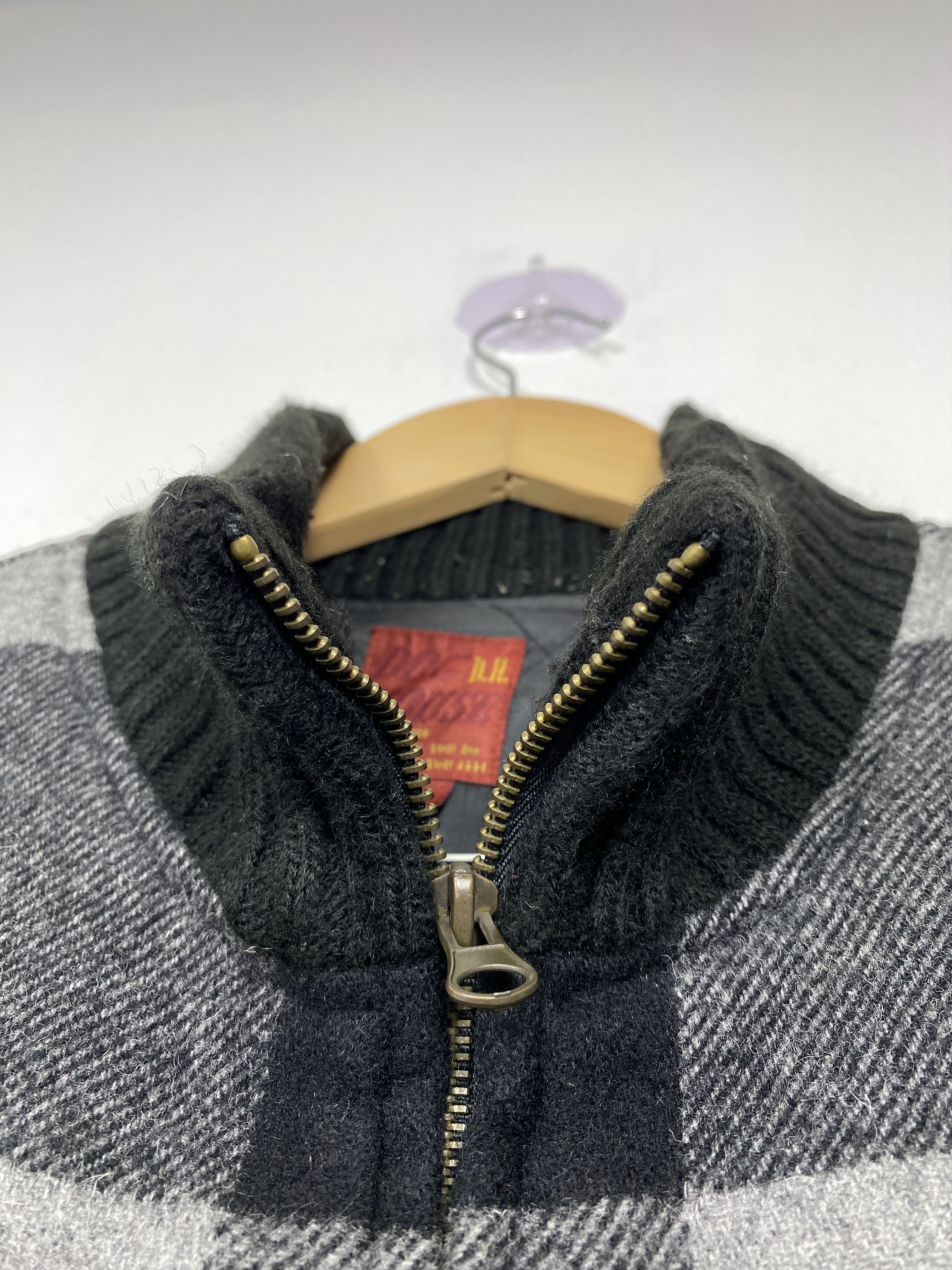 Japanese Brand Vintage Dog House Plaid Flannel Bomber Jacket - Size L Size US L / EU 52-54 / 3 - 8 Thumbnail