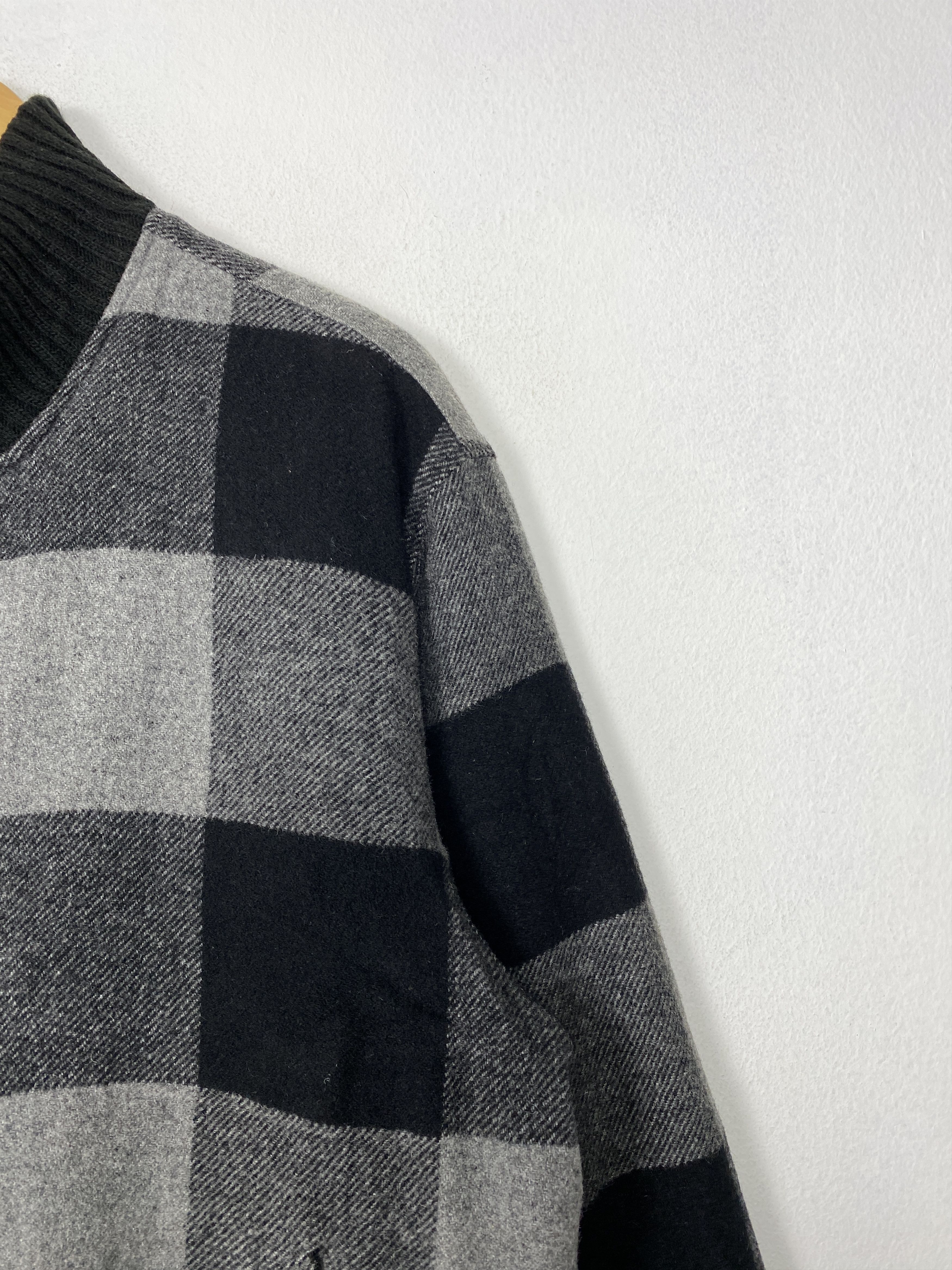 Japanese Brand Vintage Dog House Plaid Flannel Bomber Jacket - Size L Size US L / EU 52-54 / 3 - 6 Thumbnail
