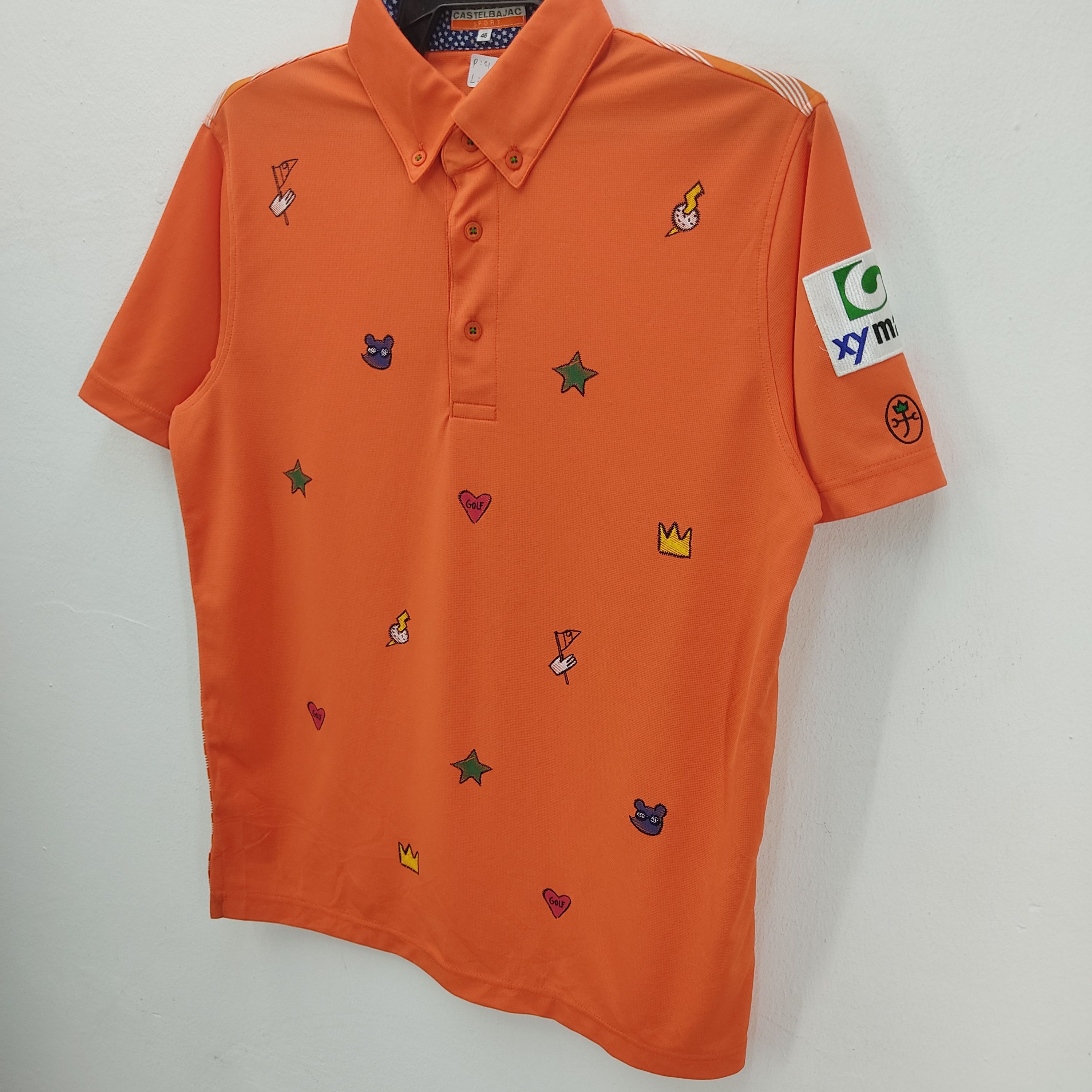 Jean Charles De Castelbajac × Vintage Jean Charles De Castelbajac Sport Polo Shirt Size US L / EU 52-54 / 3 - 2 Thumbnail