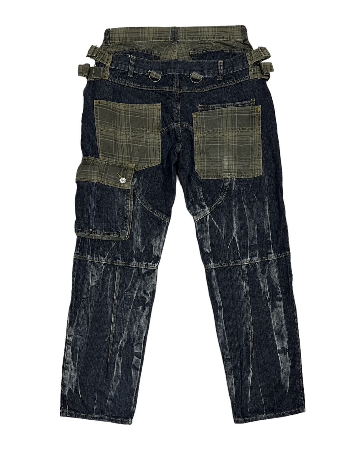 Japanese Brand TECHNO Pants Rare Design Size US 34 / EU 50 - 1 Thumbnail