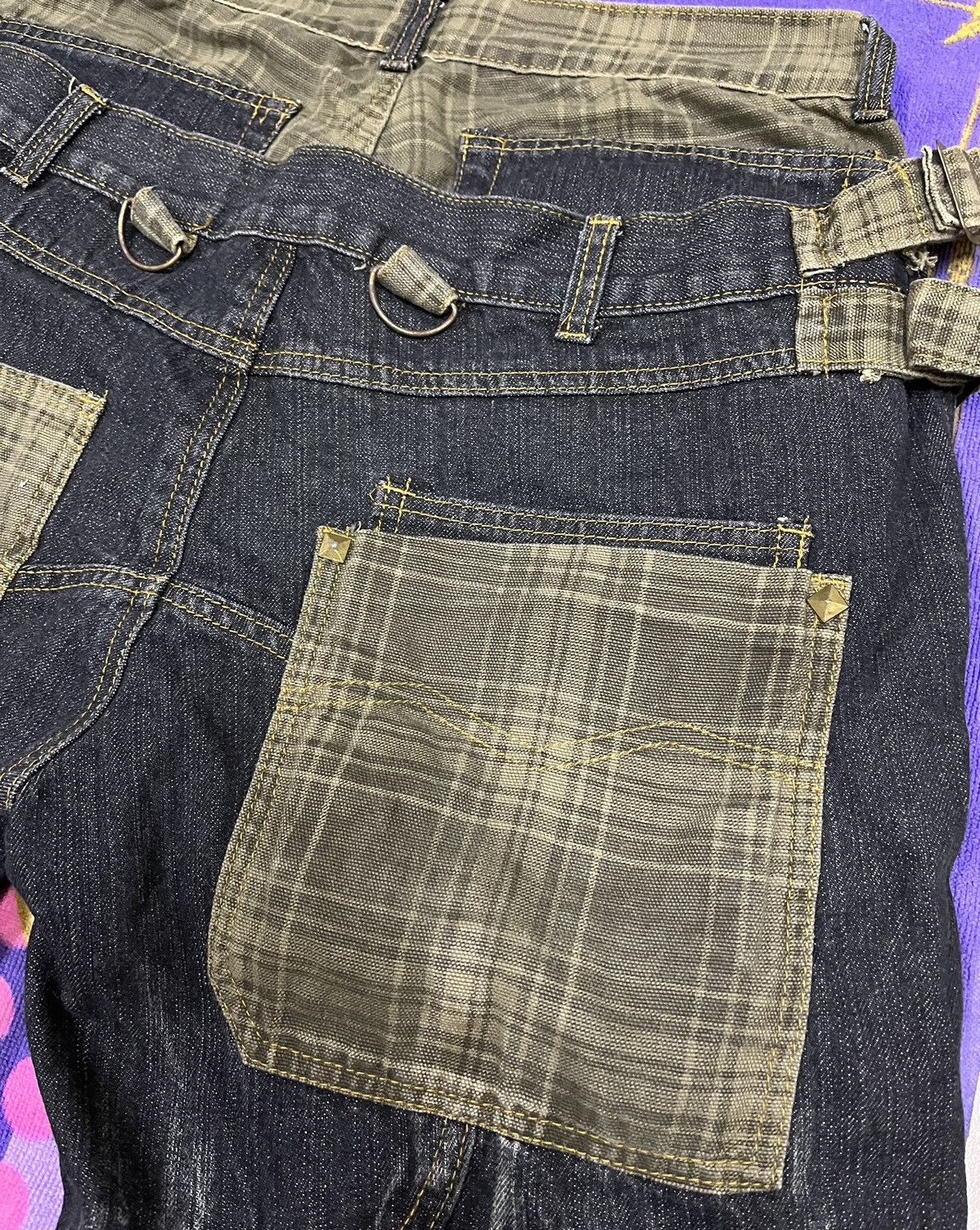 Japanese Brand TECHNO Pants Rare Design Size US 34 / EU 50 - 10 Thumbnail