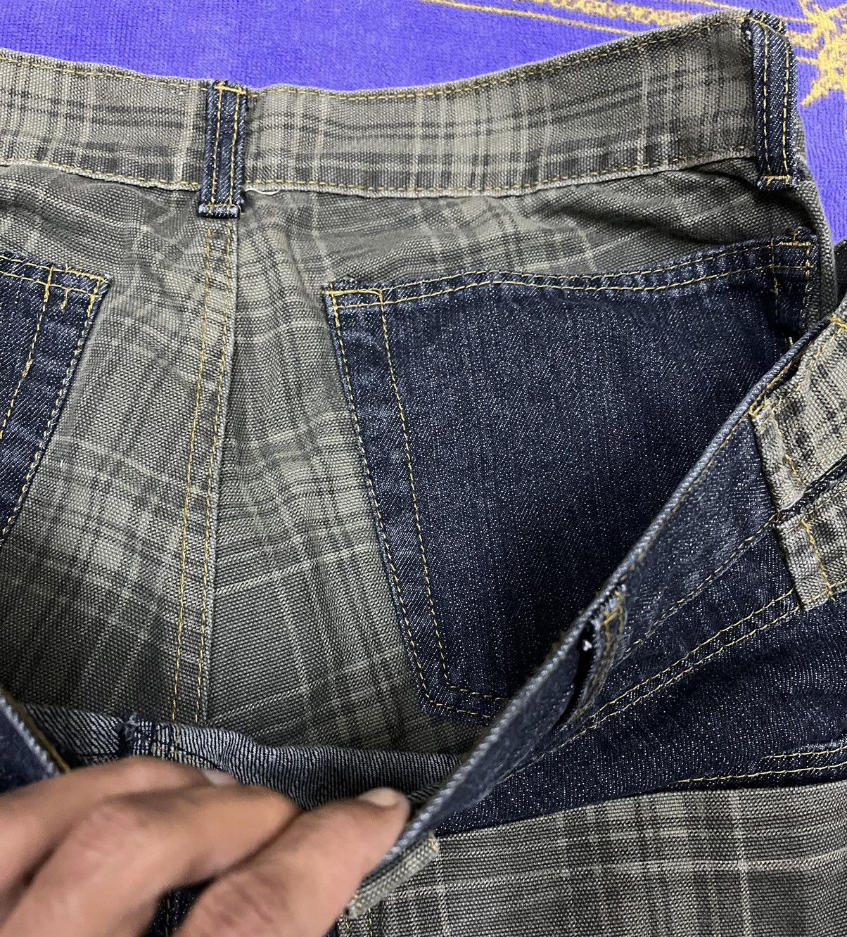 Japanese Brand TECHNO Pants Rare Design Size US 34 / EU 50 - 13 Thumbnail