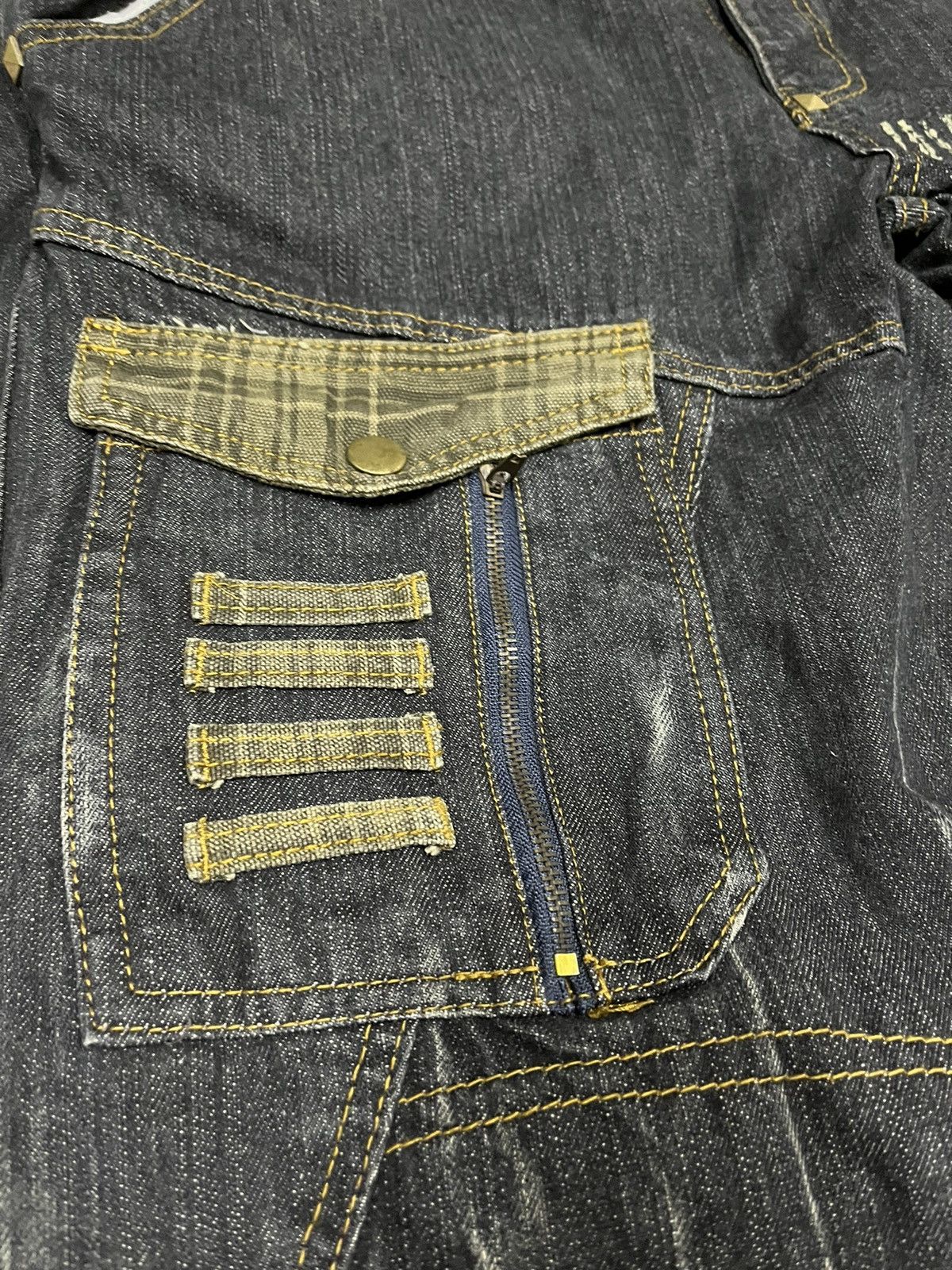 Japanese Brand TECHNO Pants Rare Design Size US 34 / EU 50 - 6 Thumbnail