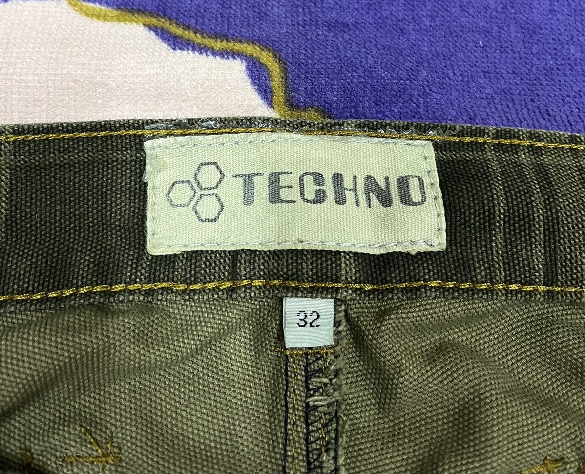 Japanese Brand TECHNO Pants Rare Design Size US 34 / EU 50 - 15 Thumbnail