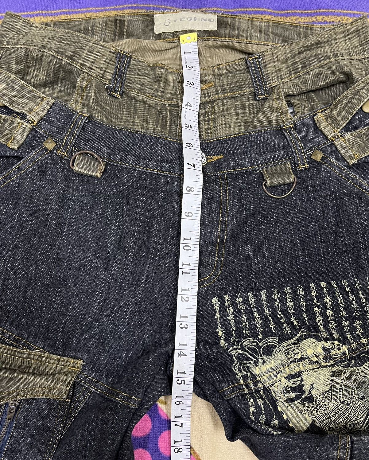 Japanese Brand TECHNO Pants Rare Design Size US 34 / EU 50 - 17 Thumbnail