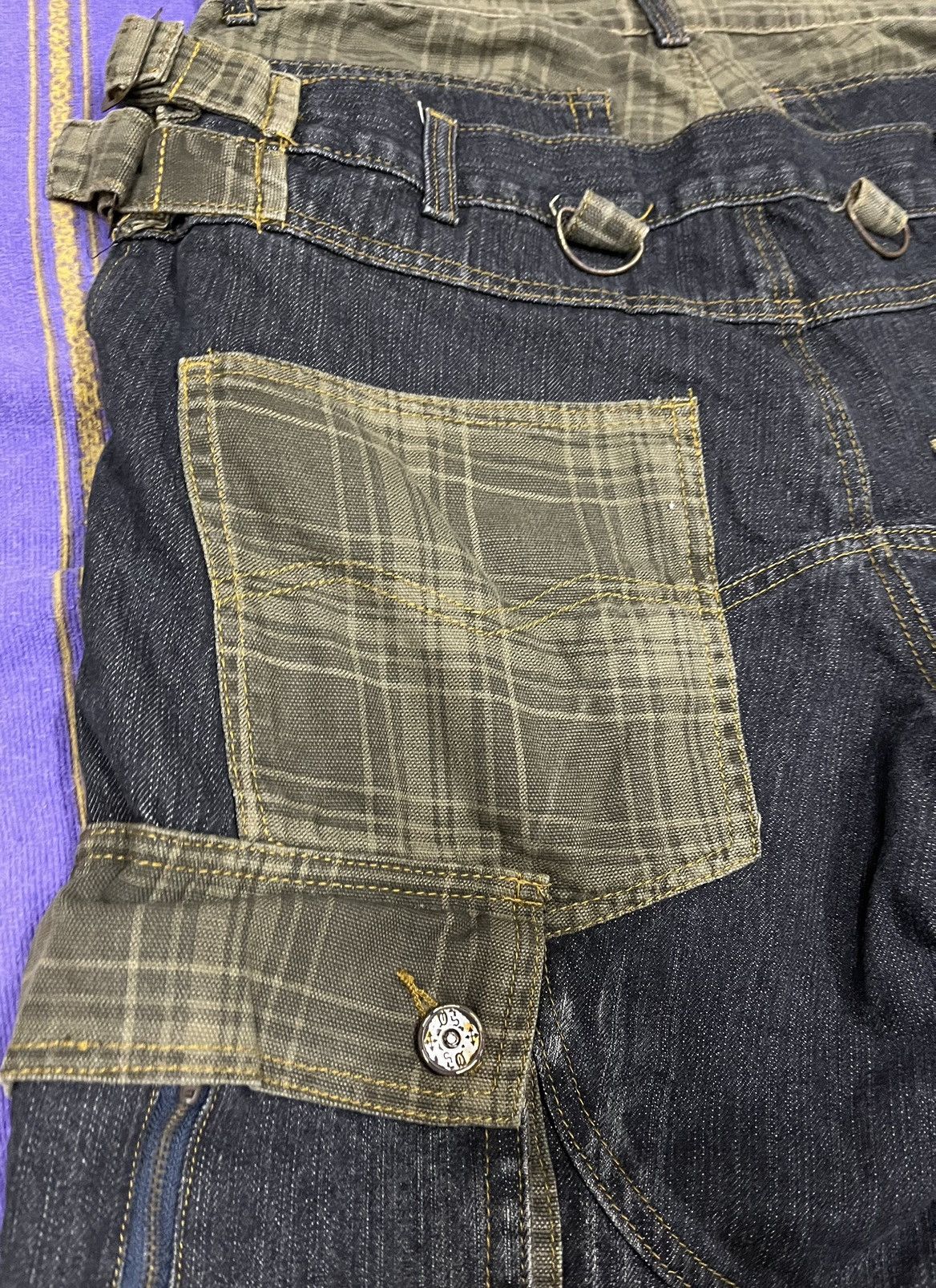 Japanese Brand TECHNO Pants Rare Design Size US 34 / EU 50 - 11 Thumbnail
