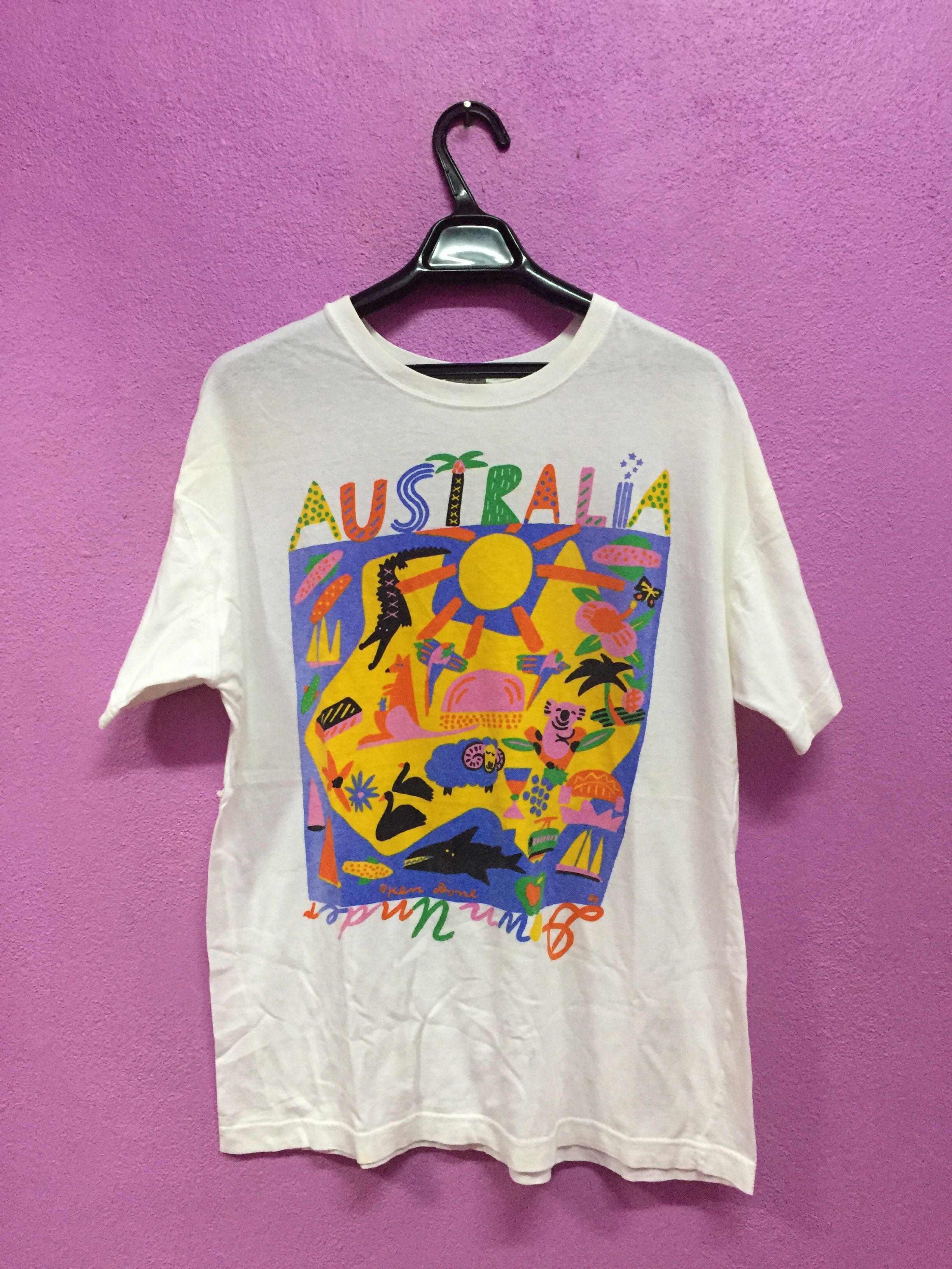 Vintage Under Down Australia Tee Size M Size US M / EU 48-50 / 2 - 1 Thumbnail