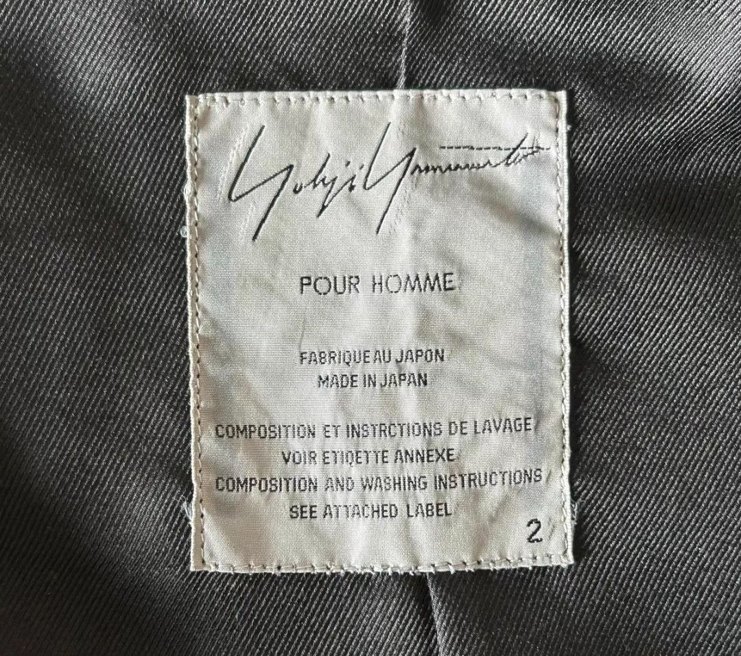 Yohji Yamamoto Yohji Yamamoto 01aw Zip Leather JKT Size US L / EU 52-54 / 3 - 5 Thumbnail