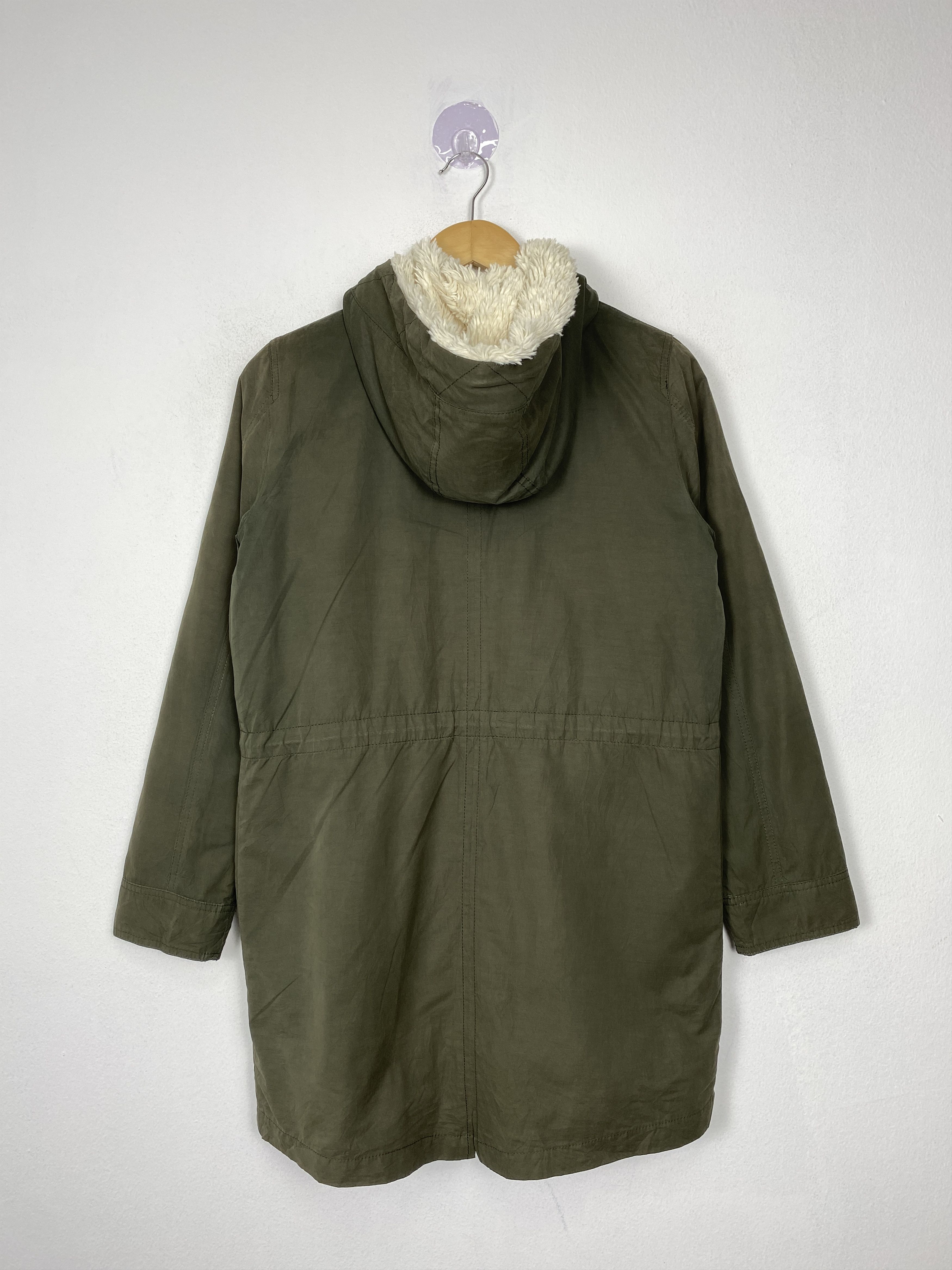 Mango Vintage Mango Sherpa Hoodie Quilted Lining Parka Jacket Size US S / EU 44-46 / 1 - 6 Thumbnail