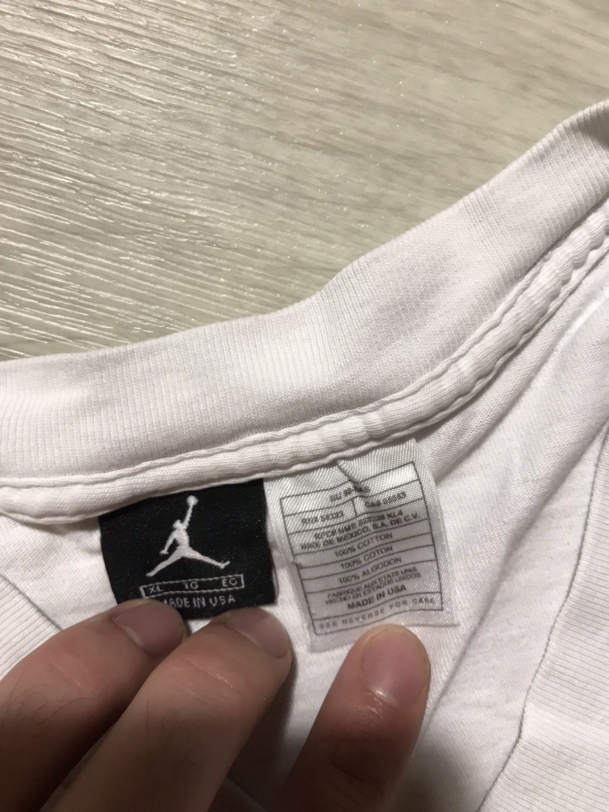 Jordan Brand Vintage Jordan Made in USA streetwear tee Size US XL / EU 56 / 4 - 6 Thumbnail