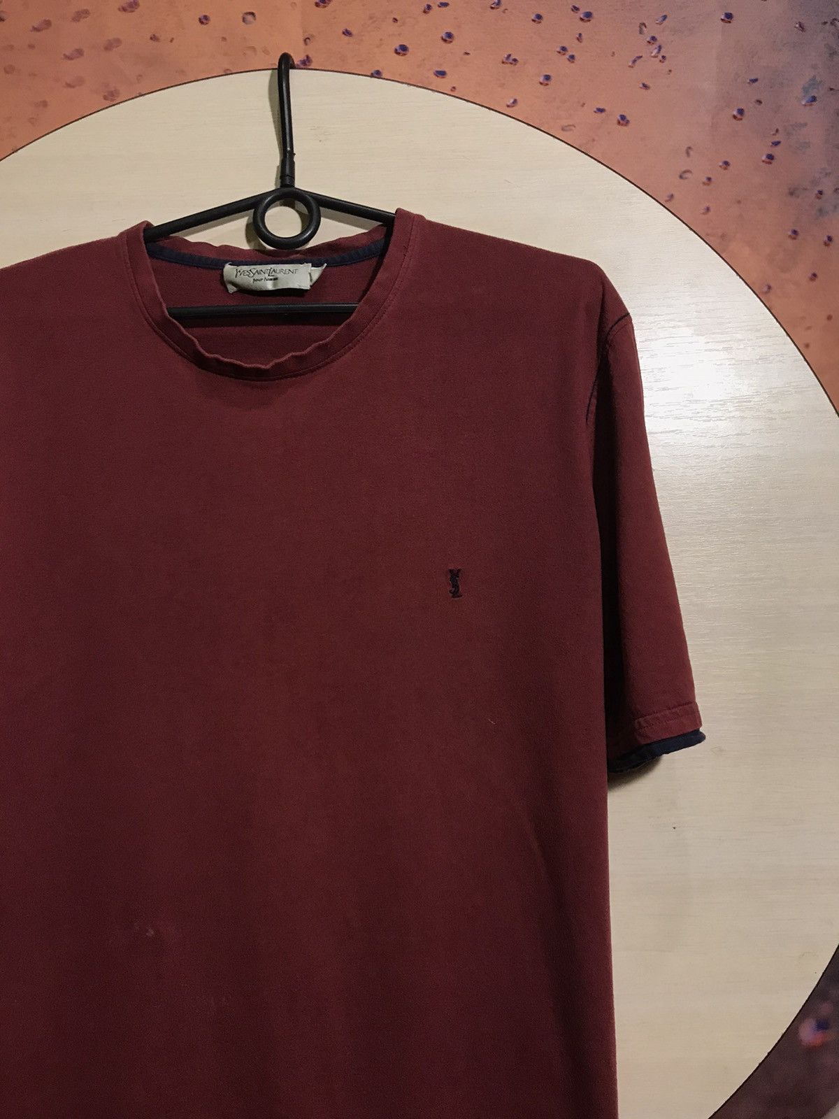 Yves Saint Laurent Vintage Yves Saint Laurent luxury tee Size US M / EU 48-50 / 2 - 1 Thumbnail