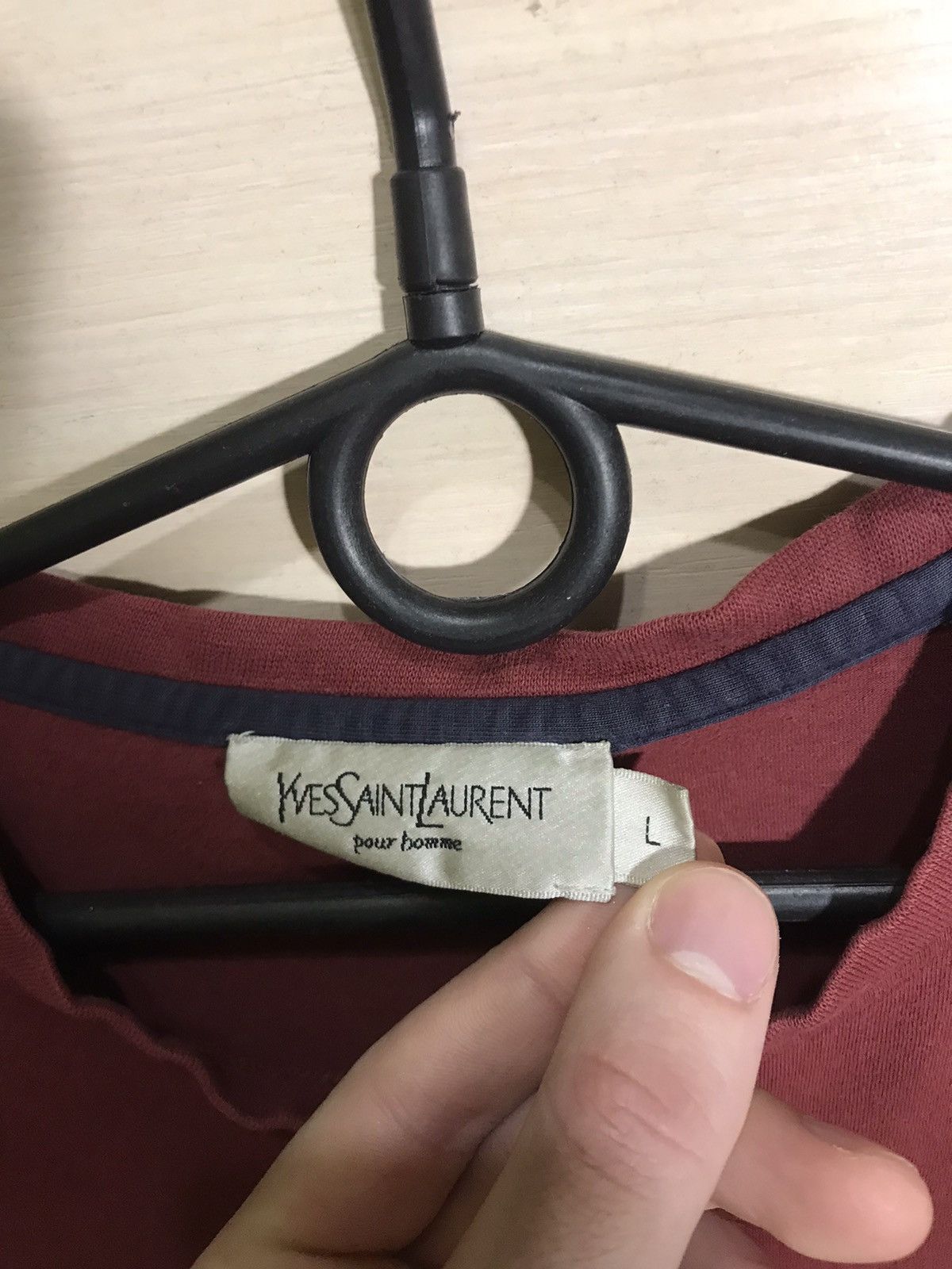 Yves Saint Laurent Vintage Yves Saint Laurent luxury tee Size US M / EU 48-50 / 2 - 4 Thumbnail
