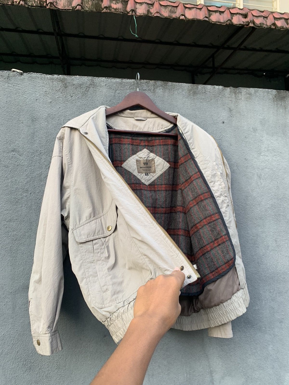 Vintage 🪖Vintage MOVEMENT Military Style Bombet Jacket Size US L / EU 52-54 / 3 - 2 Thumbnail
