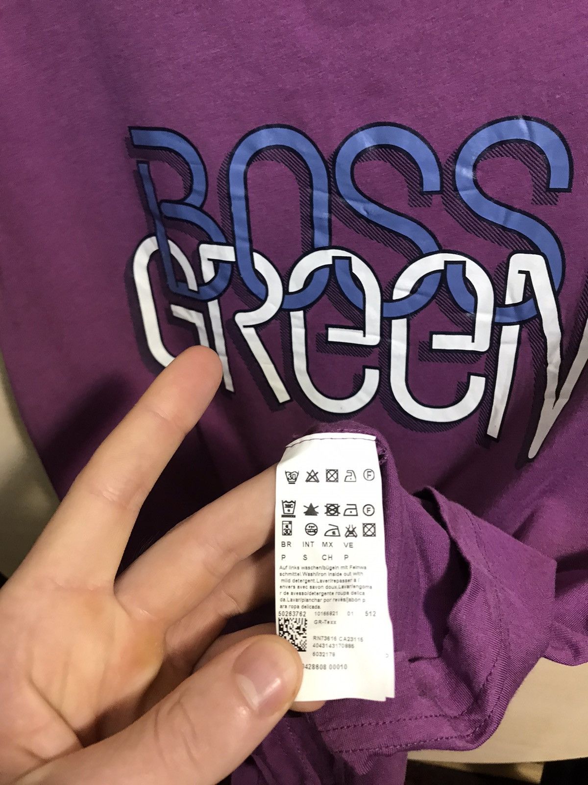 Hugo Boss Hugo boss luxury streetwear tee Size US S / EU 44-46 / 1 - 6 Thumbnail