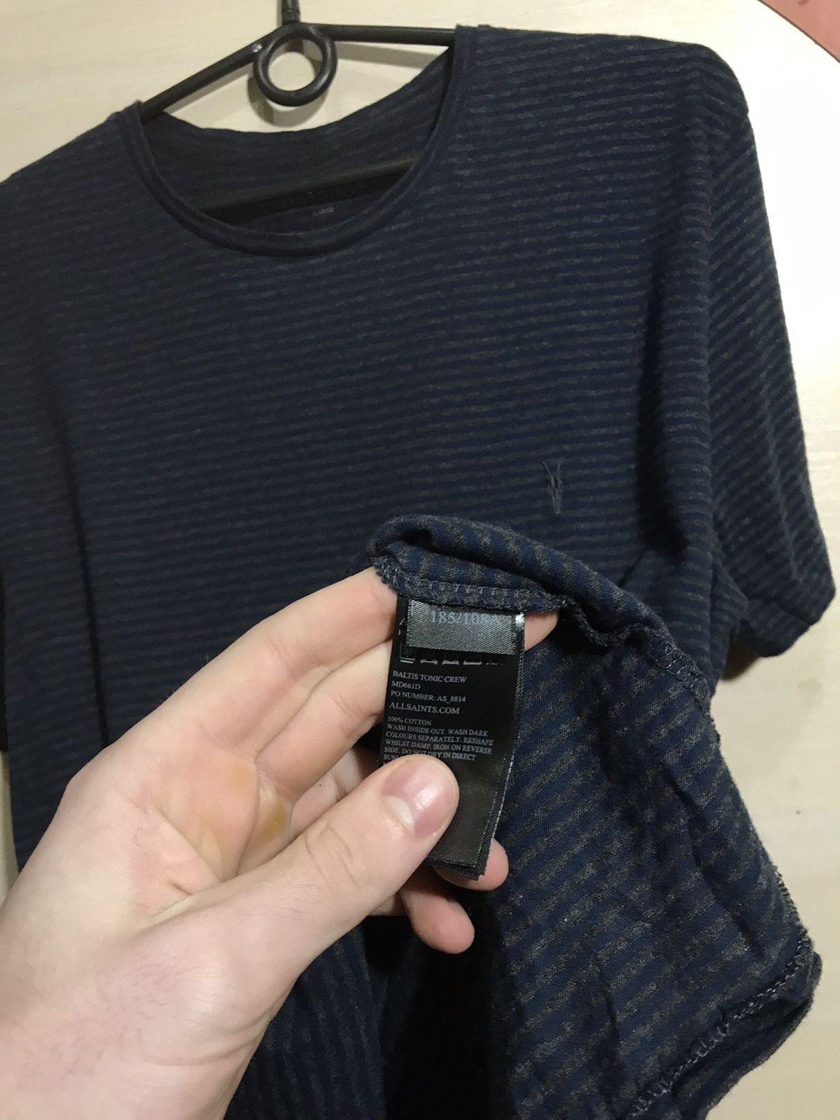 Allsaints Allsaints luxury streetwear tee Size US M / EU 48-50 / 2 - 4 Thumbnail
