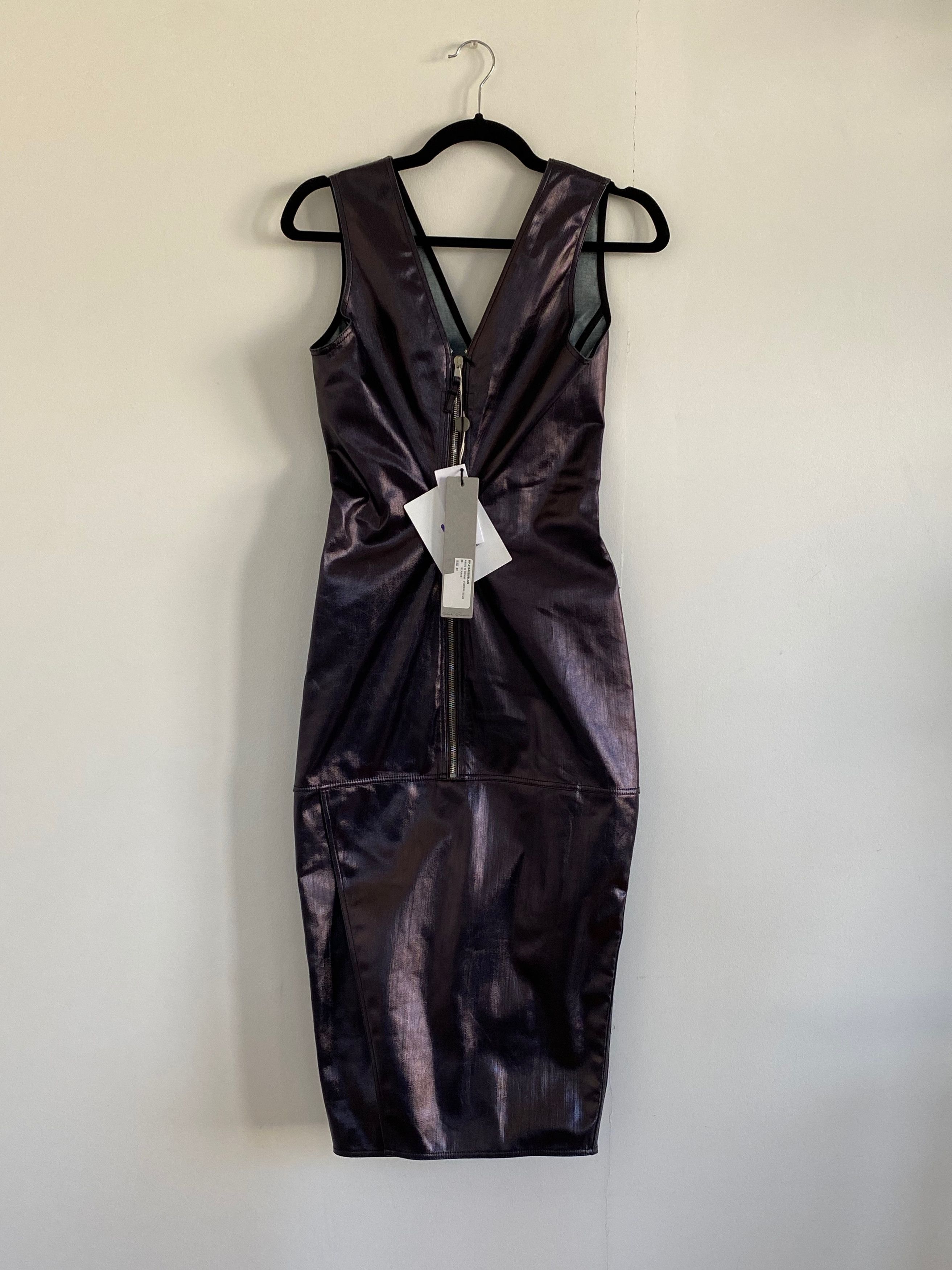 Rick Owens Rick Owens V Dress Coated Denim Scarab Size M / US 6-8 / IT 42-44 - 2 Thumbnail
