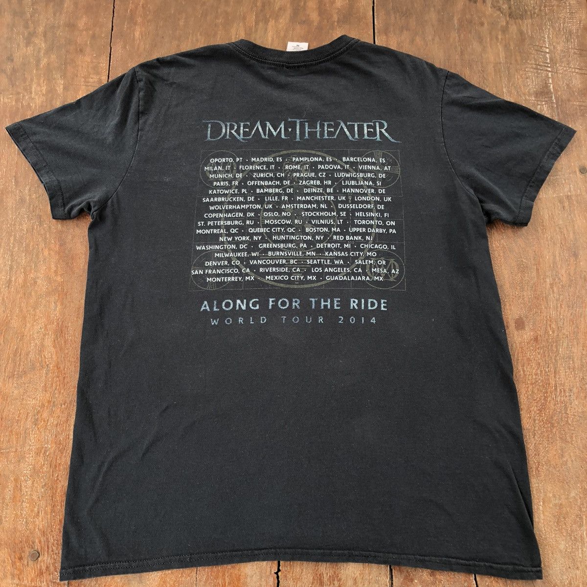 Band Tees Vintage 2014 Dream Theater Rock Band T Shirt Size US M / EU 48-50 / 2 - 3 Thumbnail