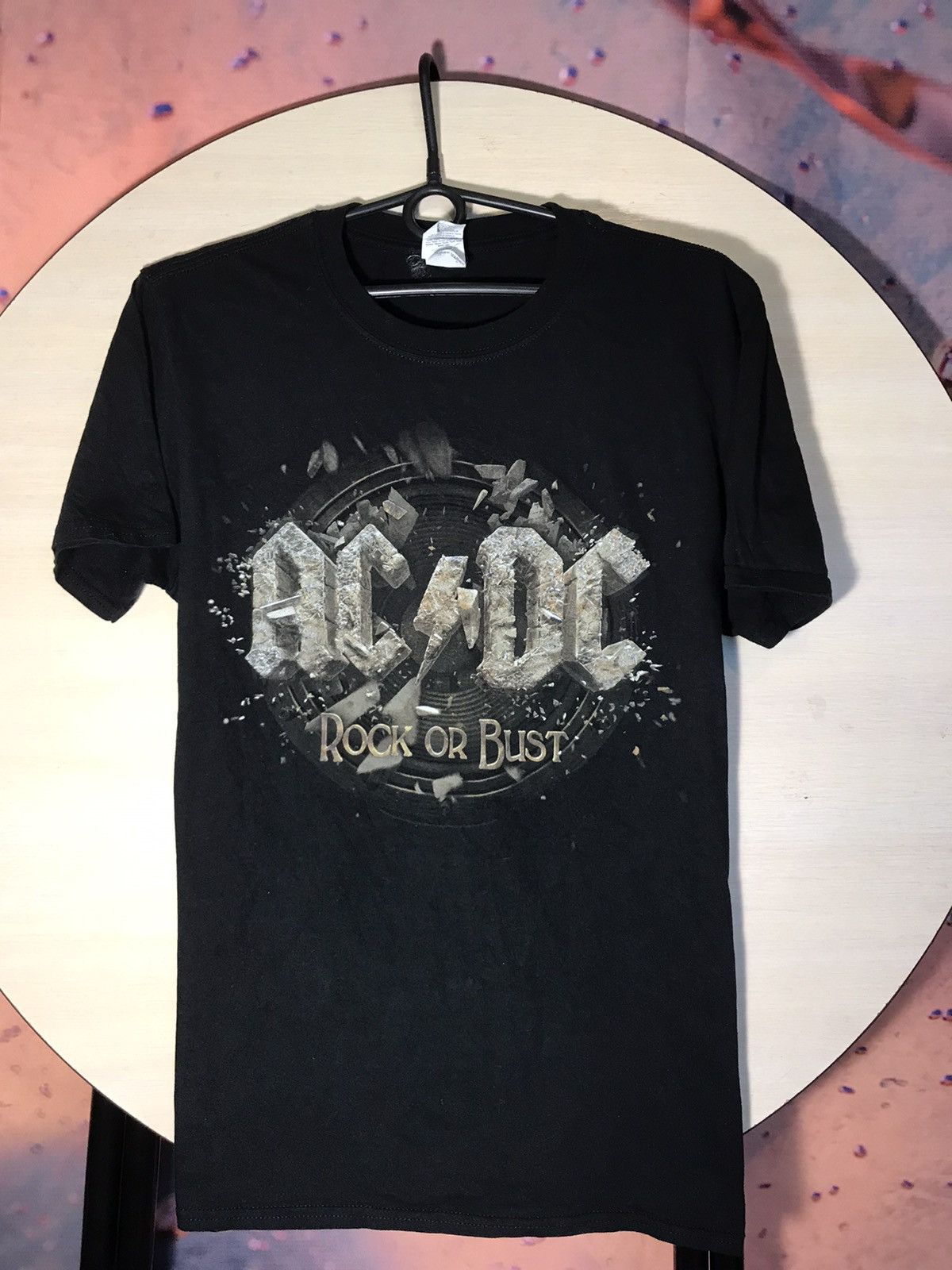 AC/DC × Band Tees × Vintage Vintage Ac Dc band rock tee Size US M / EU 48-50 / 2 - 2 Thumbnail