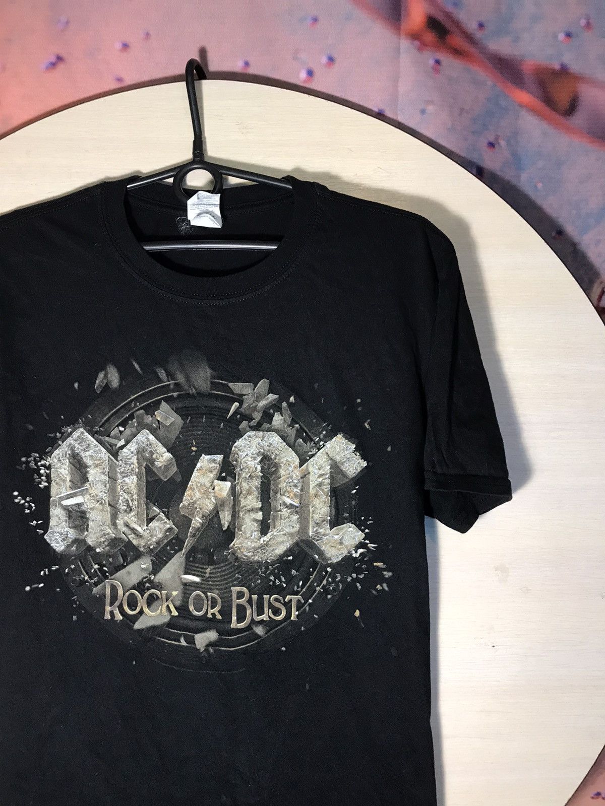 AC/DC × Band Tees × Vintage Vintage Ac Dc band rock tee Size US M / EU 48-50 / 2 - 1 Thumbnail