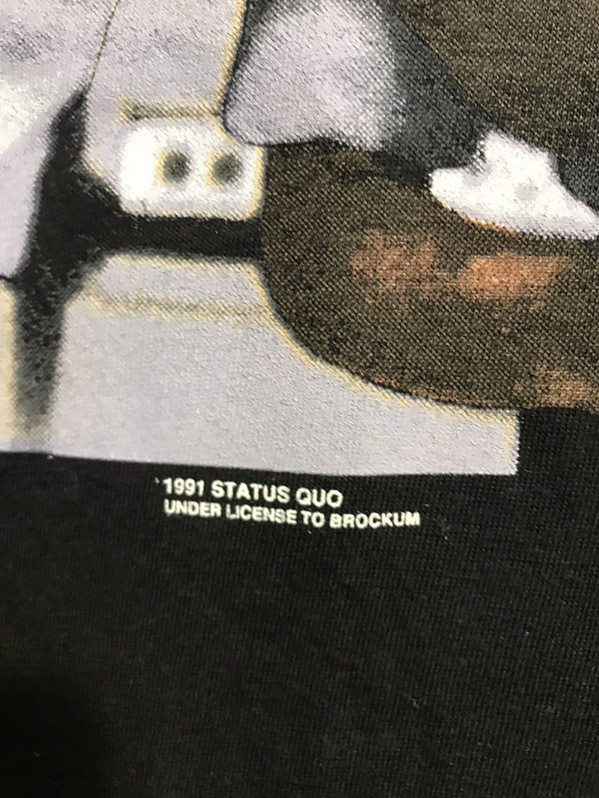 Band Tees × Vintage Vintage 90s status quo 1991 band tour tee Size US M / EU 48-50 / 2 - 4 Thumbnail