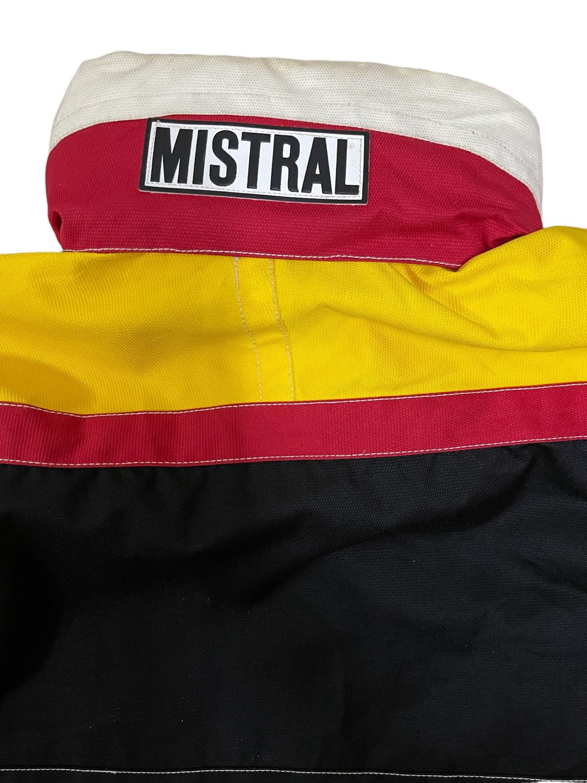 Japanese Brand 🔥Rare🔥 Vintage Multicolour Mistral Ski Jacket Big Logo Size US XL / EU 56 / 4 - 12 Thumbnail