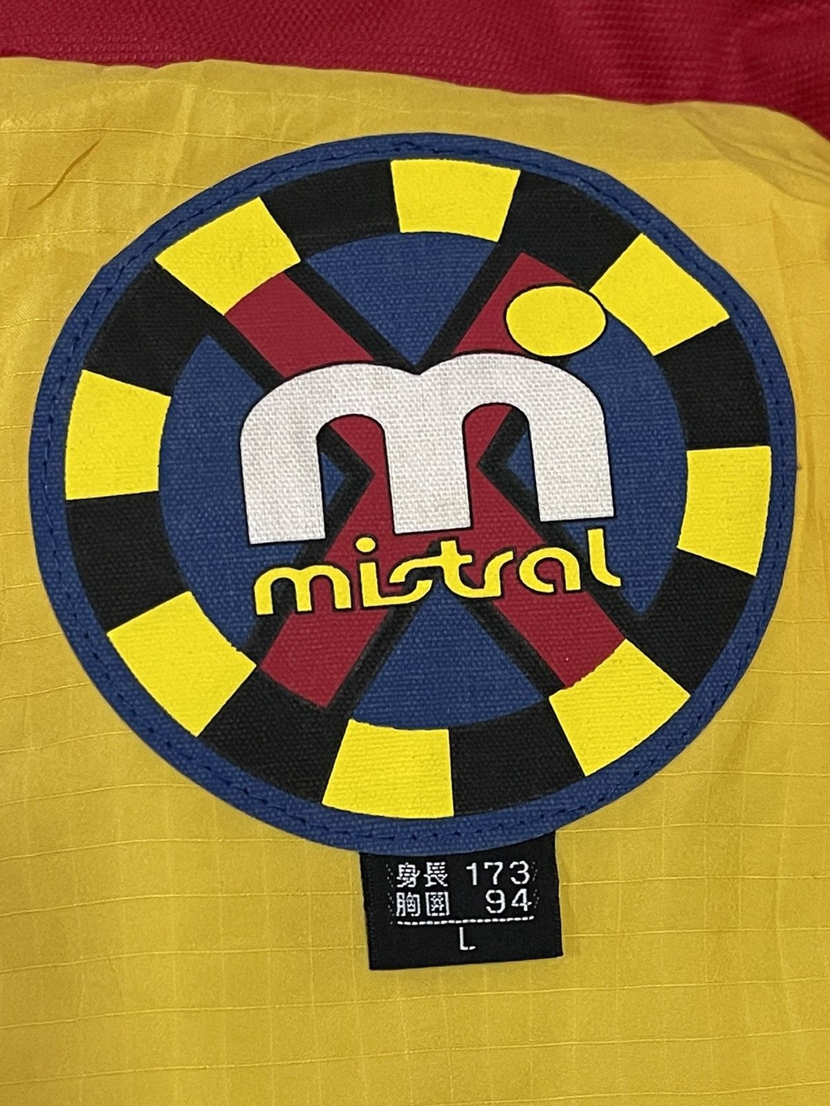Japanese Brand 🔥Rare🔥 Vintage Multicolour Mistral Ski Jacket Big Logo Size US XL / EU 56 / 4 - 19 Thumbnail