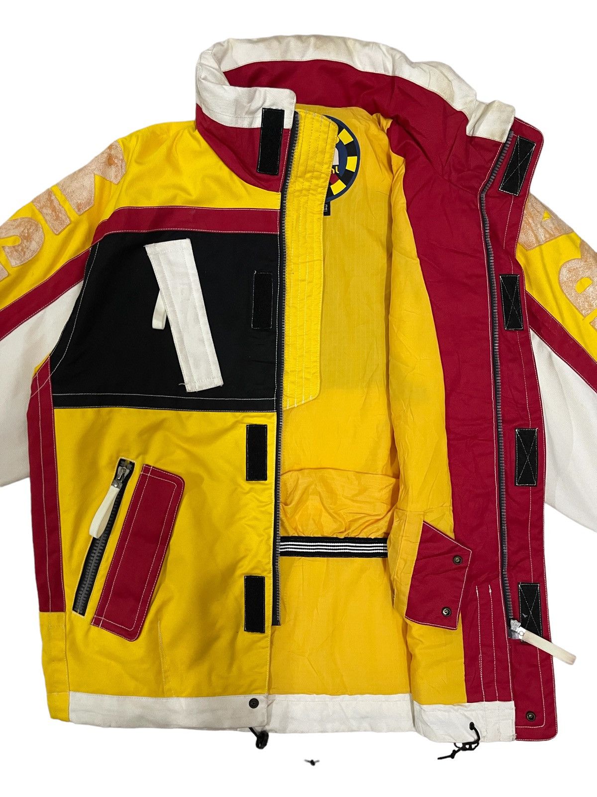Japanese Brand 🔥Rare🔥 Vintage Multicolour Mistral Ski Jacket Big Logo Size US XL / EU 56 / 4 - 3 Thumbnail