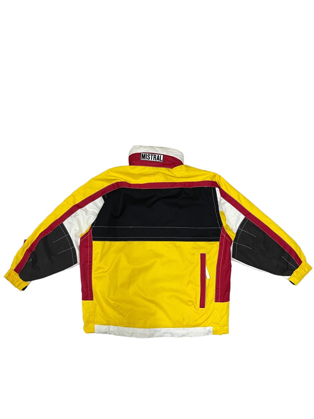 Japanese Brand 🔥Rare🔥 Vintage Multicolour Mistral Ski Jacket Big Logo Size US XL / EU 56 / 4 - 2 Thumbnail