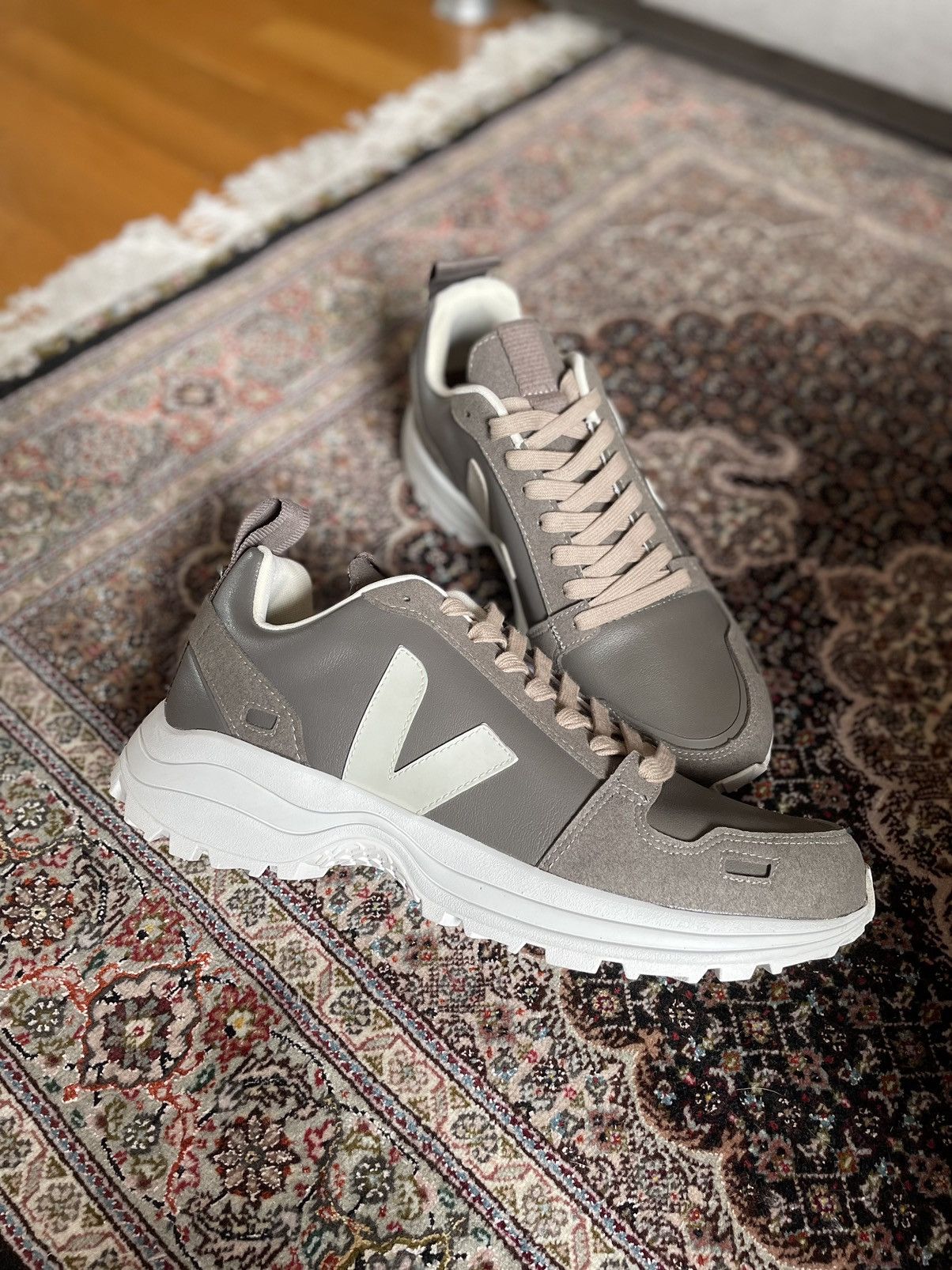 Rick Owens × Veja Rick Owens X Veja FW21 Hiking Style CWL Dust Vegan Size US 11.5 / EU 44-45 - 3 Thumbnail