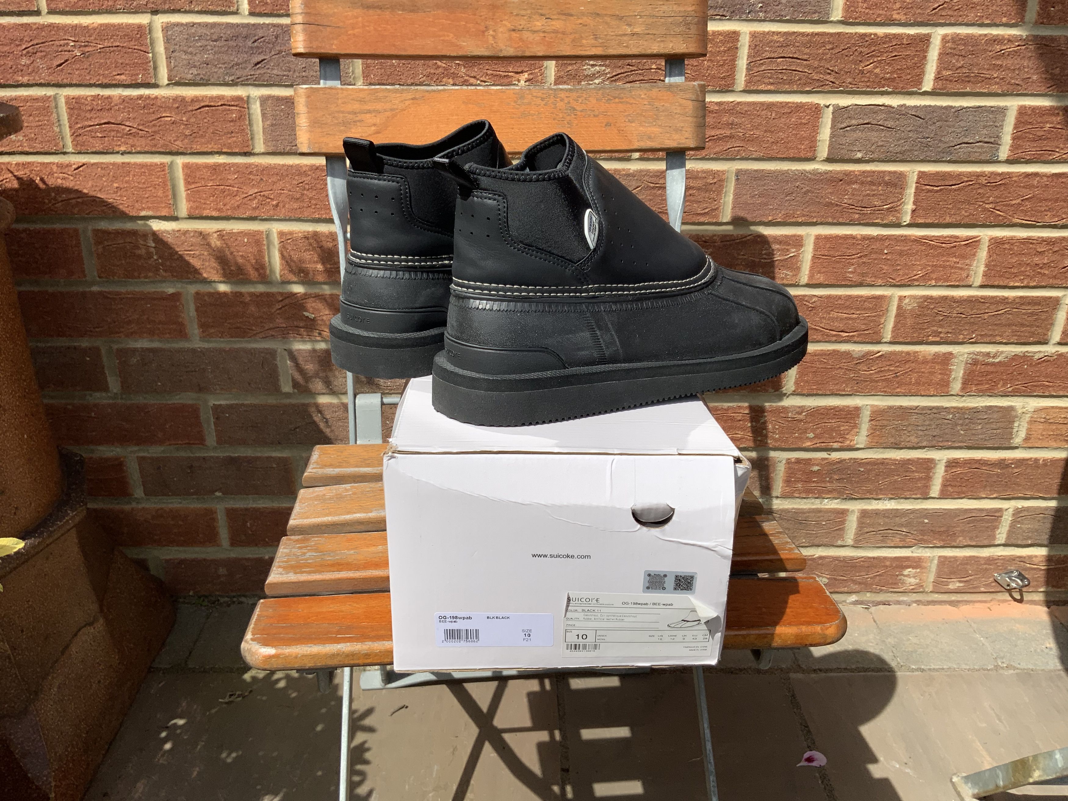 Suicoke Brand new with box Suicoke Alal bee Wpab boots uk 9 Size US 10 / EU 43 - 9 Thumbnail