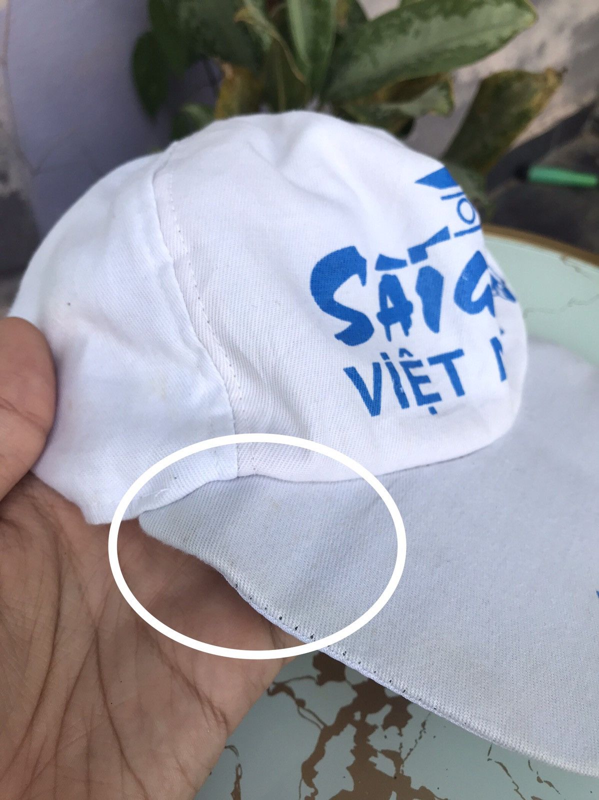 Nike Vintage Nike Vietnam Saigon Distressed Cap Size ONE SIZE - 10 Thumbnail